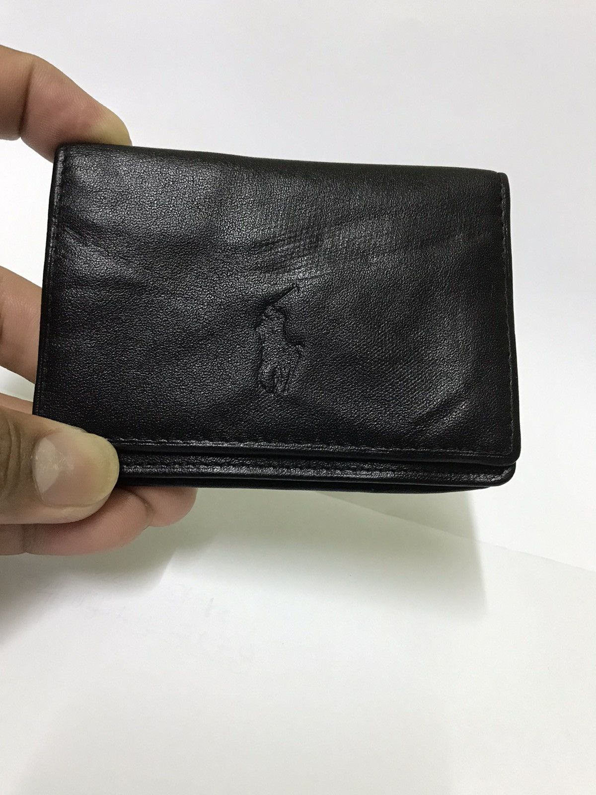 Polo Ralph Lauren 🔥🔥STEALS🔥🔥!!!POLO RALPH LAUREN LEATHER CARDHOLDER Size ONE SIZE - 2 Thumbnail