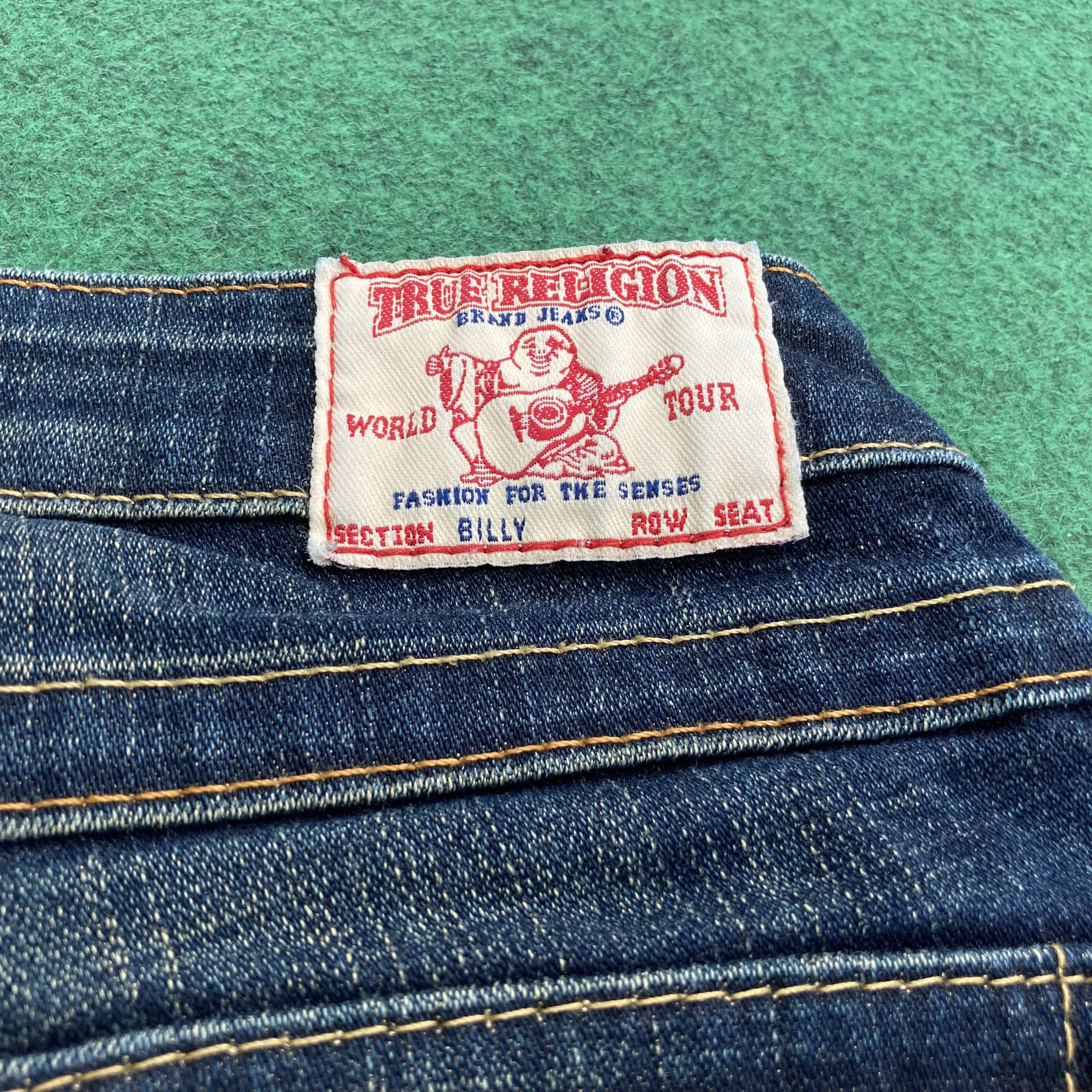 True Religion × Vintage Vtg True Religion Billy Denim Jeans Women Pant Size 27" / US 4 / IT 40 - 7 Thumbnail