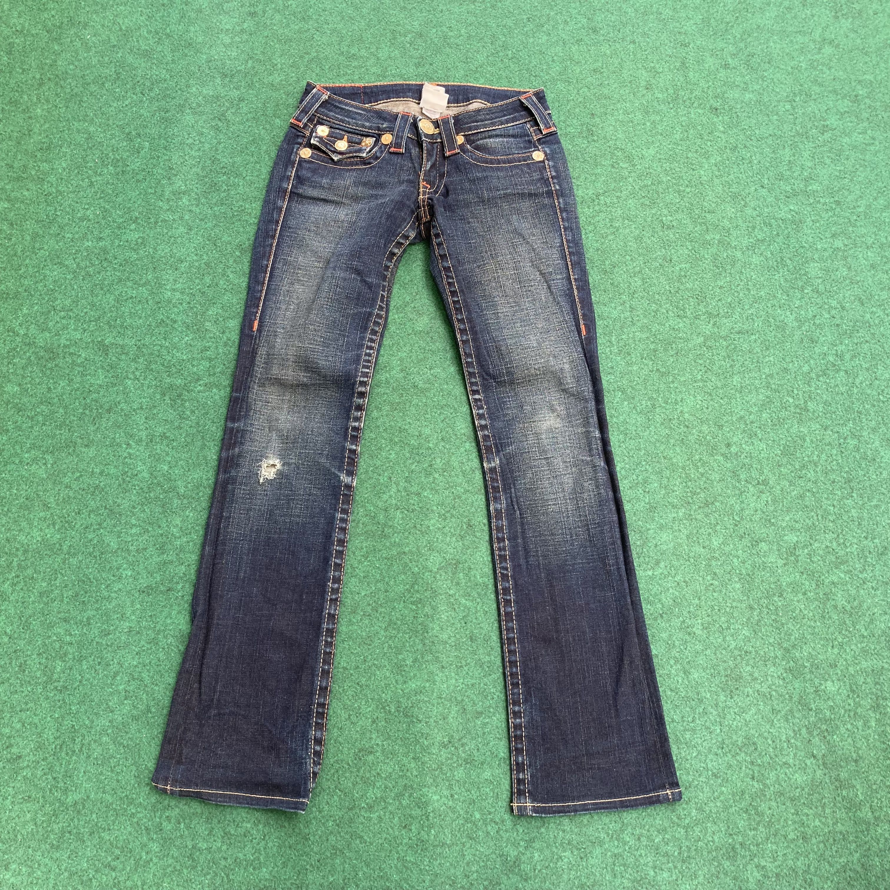 True Religion × Vintage Vtg True Religion Billy Denim Jeans Women Pant Size 27" / US 4 / IT 40 - 1 Thumbnail