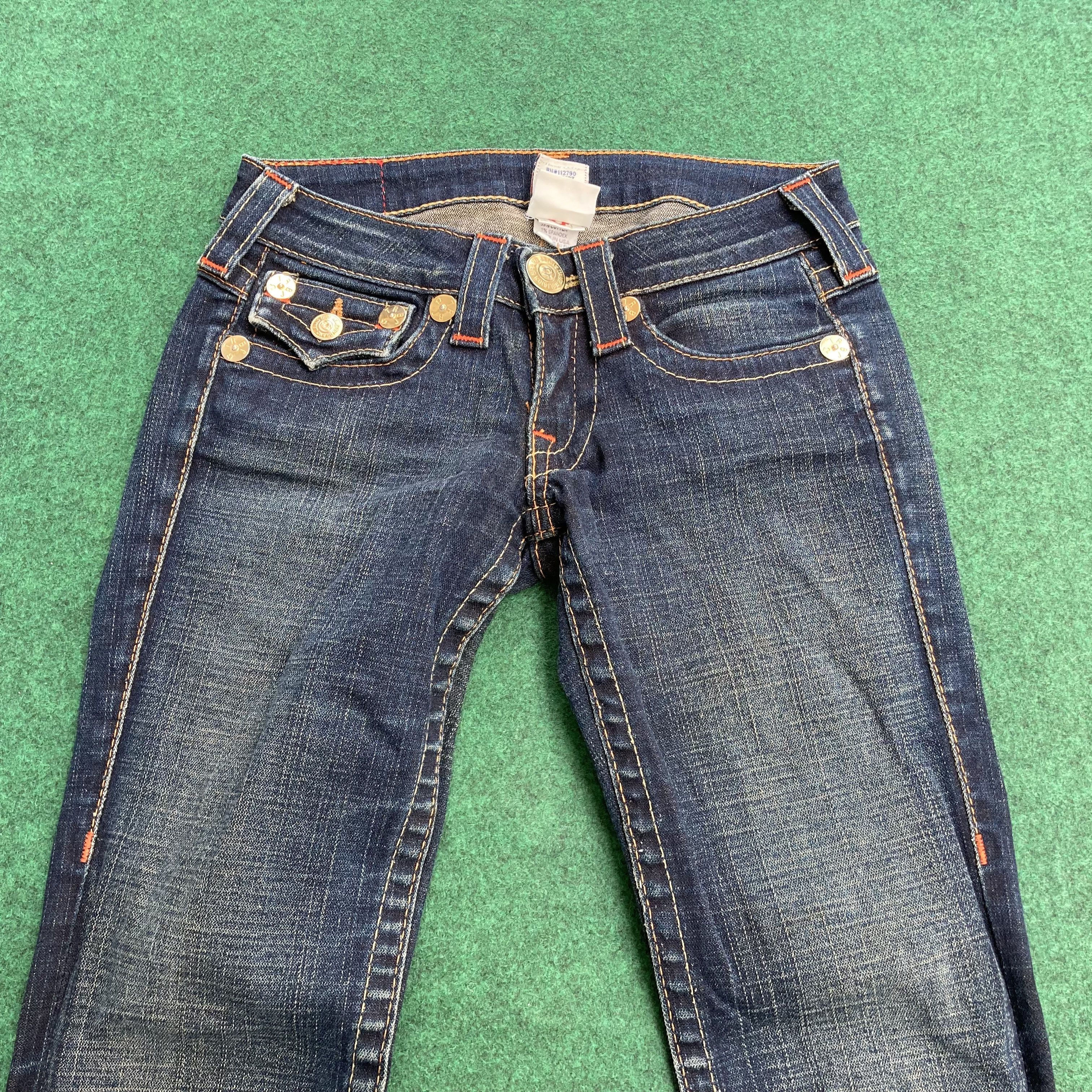 True Religion × Vintage Vtg True Religion Billy Denim Jeans Women Pant Size 27" / US 4 / IT 40 - 3 Thumbnail