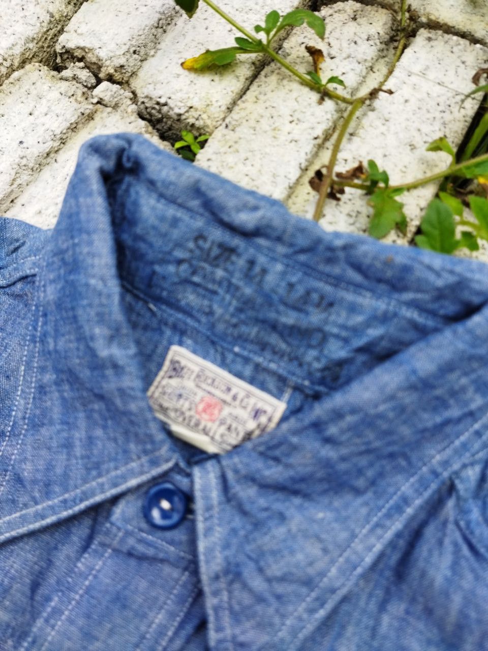 Toyo Enterprises Buzz Rickson's Japan Denim Shirt Size US M / EU 48-50 / 2 - 5 Thumbnail