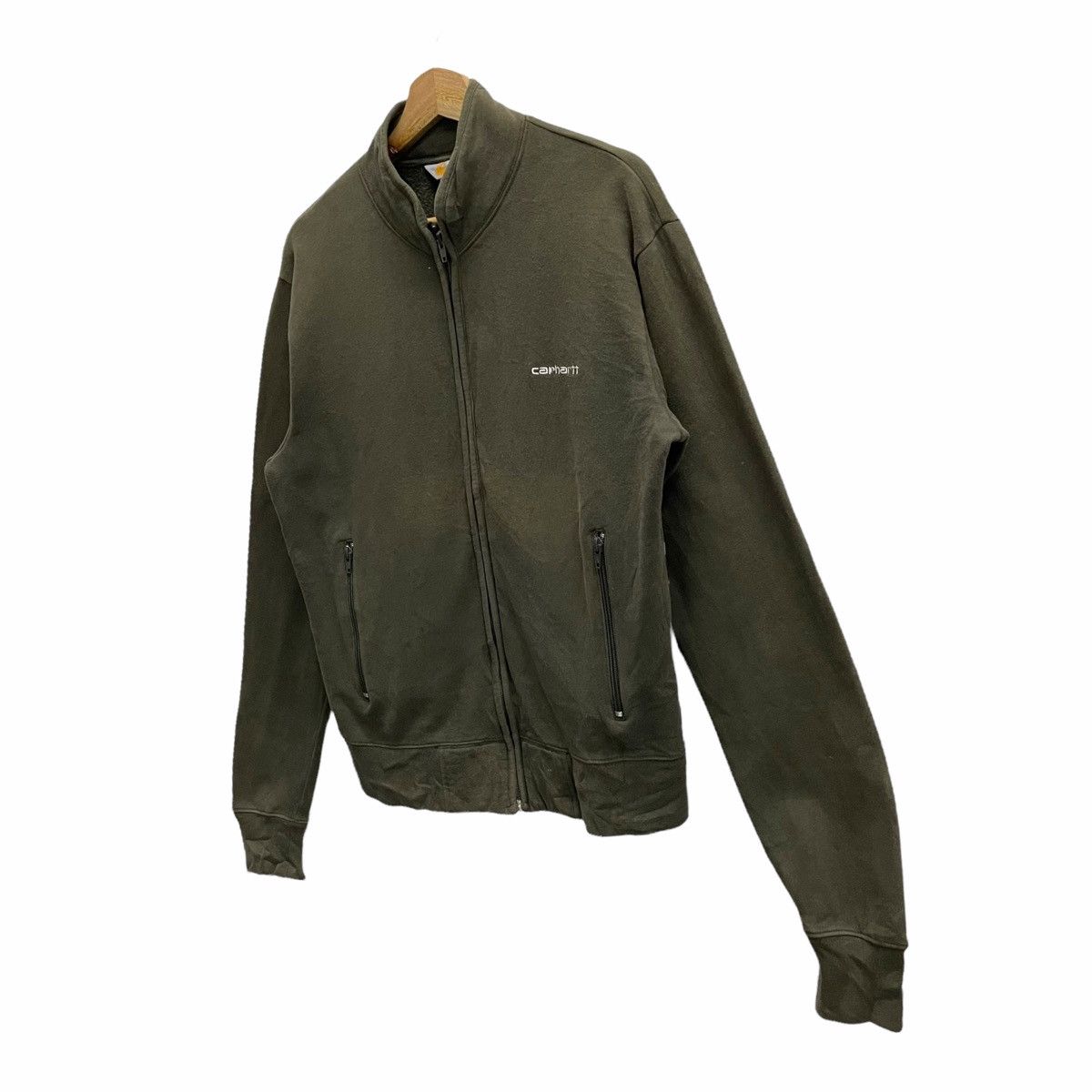 Carhartt × Vintage 💥CARHARTT ZIPPER SWEATER JACKET Size US M / EU 48-50 / 2 - 2 Thumbnail