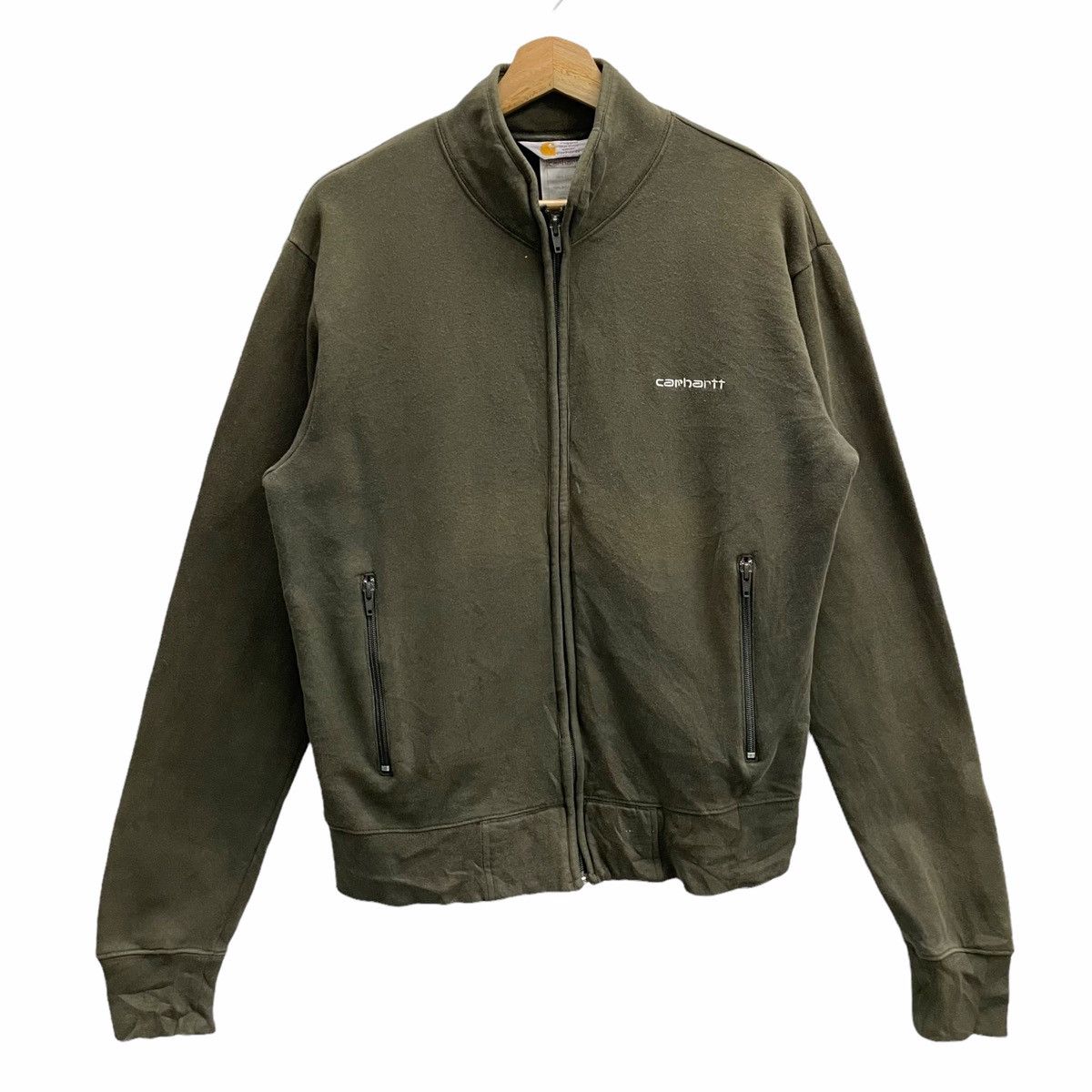 Carhartt × Vintage 💥CARHARTT ZIPPER SWEATER JACKET Size US M / EU 48-50 / 2 - 1 Thumbnail