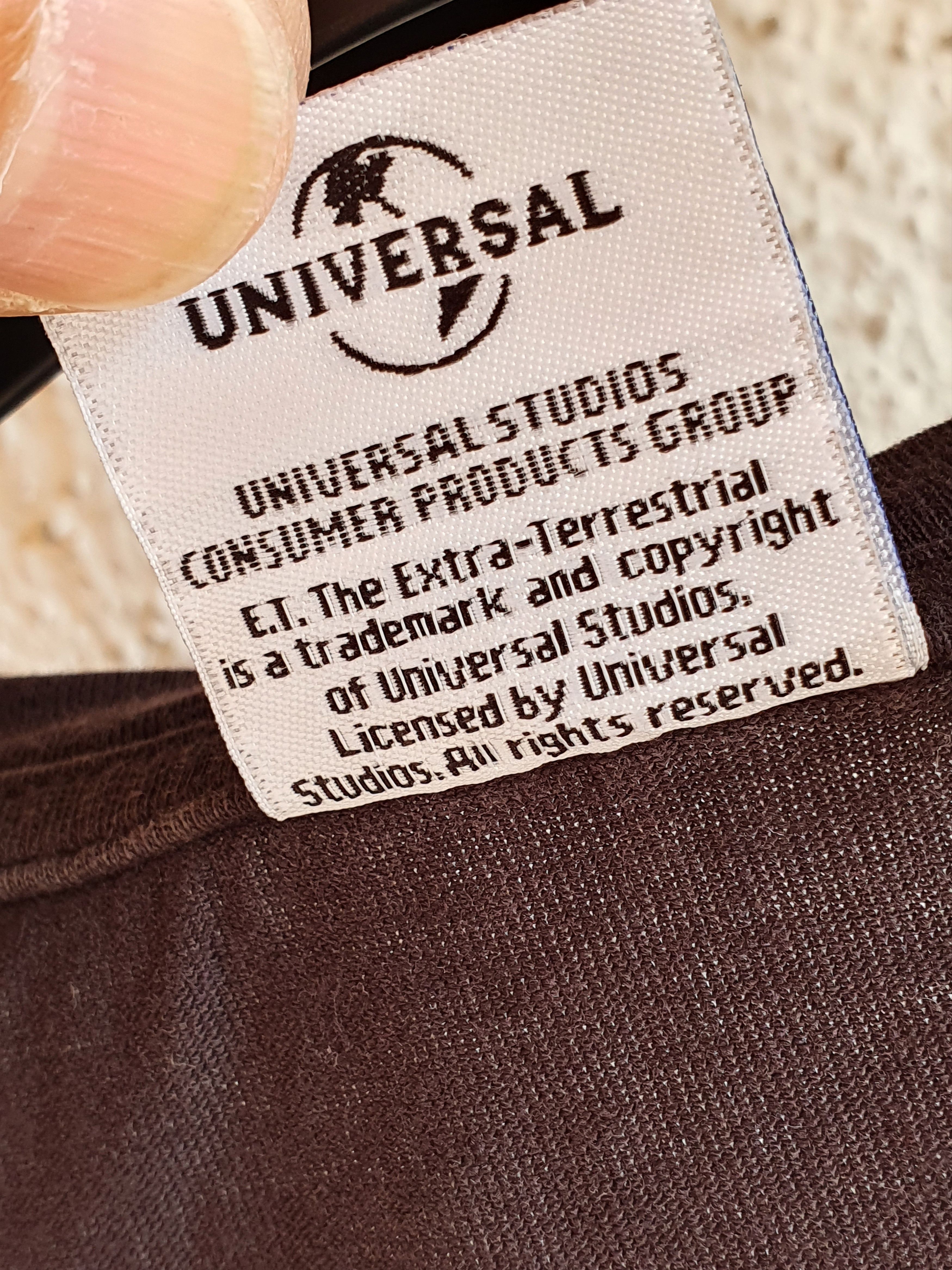Universal Studios E.T. THE EXTRA-TERRESTRIAL Universal Studios W' tee,sz S Size US S / EU 44-46 / 1 - 9 Thumbnail