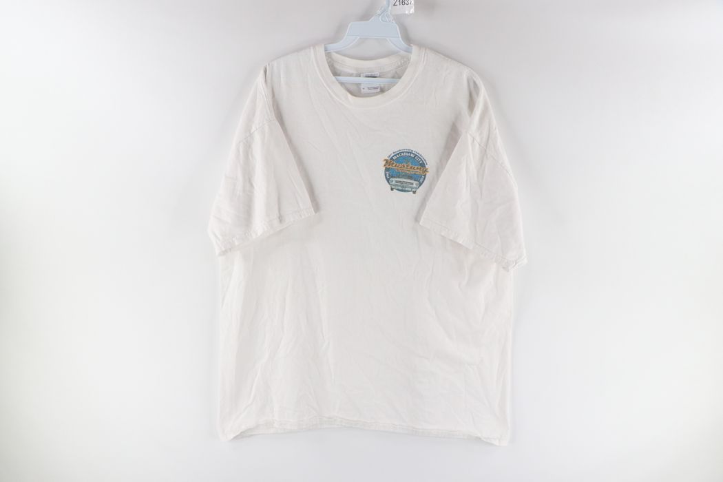 Vintage Vintage Mackinaw City Ford Mustang Stampede T-Shirt White | Grailed