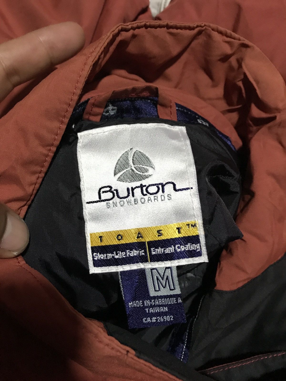 Burton Vintage Burton Snowboards TOAST Jacket Two-Tone Brown White Size US M / EU 48-50 / 2 - 8 Thumbnail
