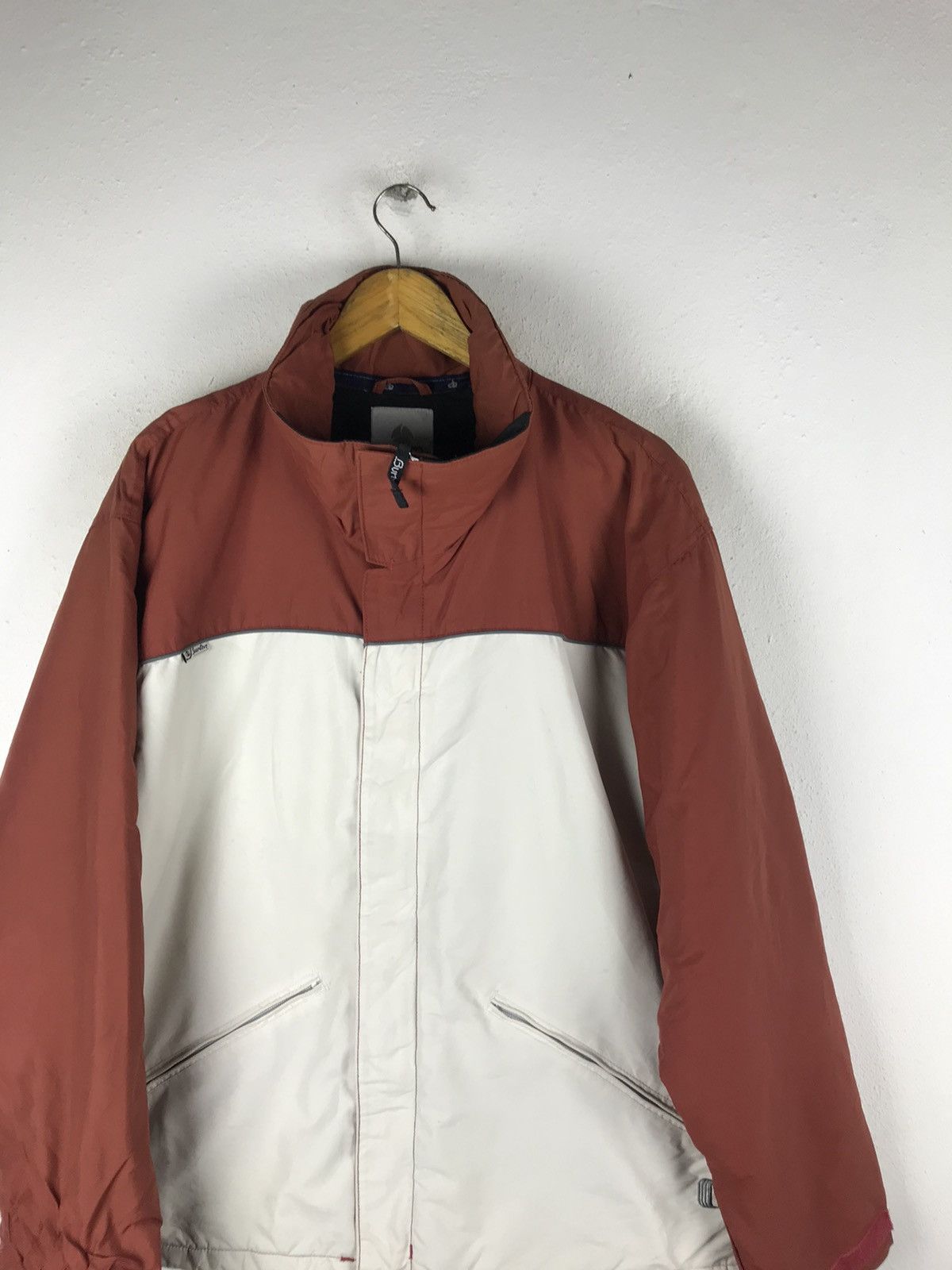 Burton Vintage Burton Snowboards TOAST Jacket Two-Tone Brown White Size US M / EU 48-50 / 2 - 5 Thumbnail