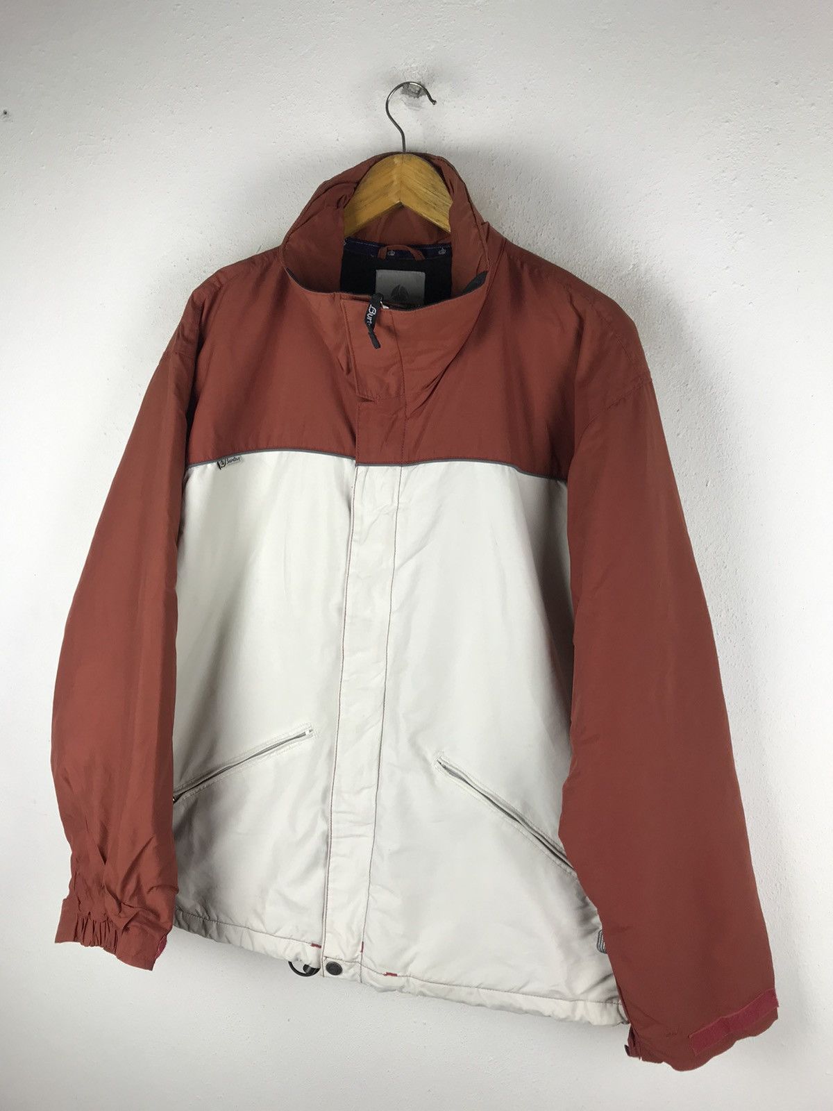 Burton Vintage Burton Snowboards TOAST Jacket Two-Tone Brown White Size US M / EU 48-50 / 2 - 4 Thumbnail