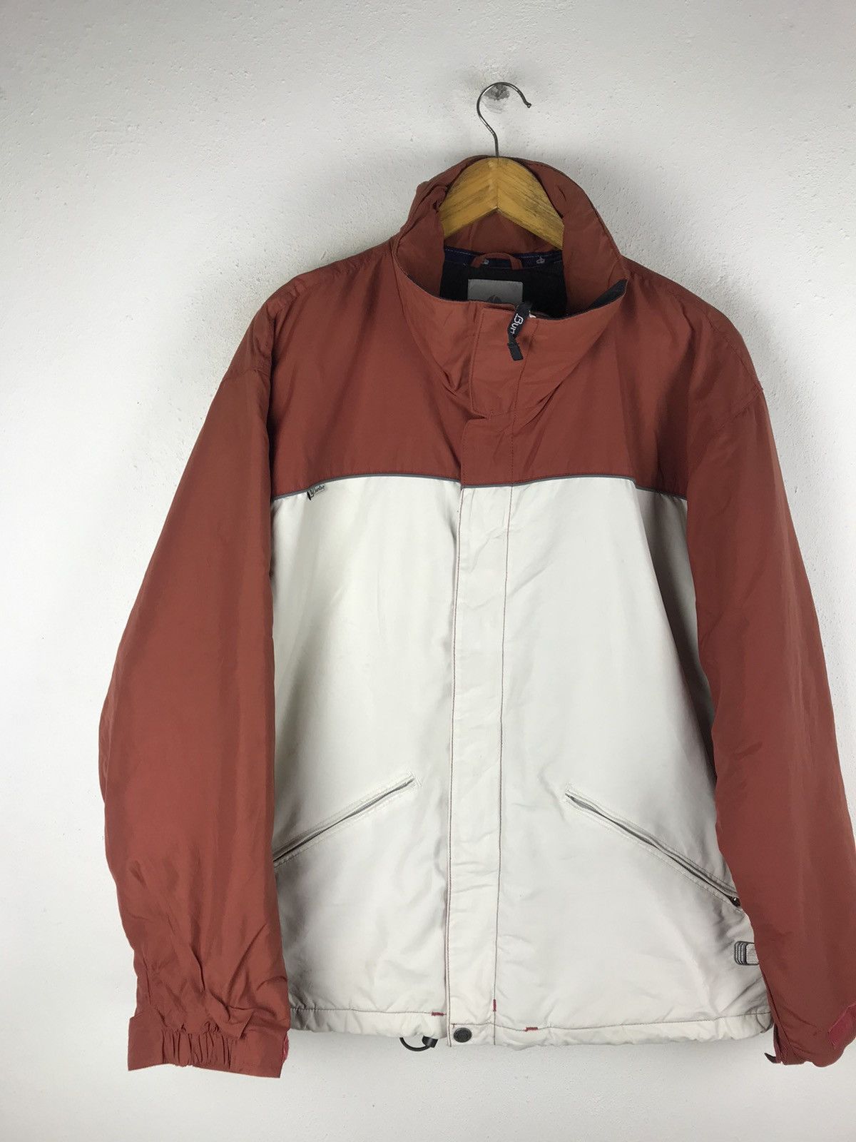 Burton Vintage Burton Snowboards TOAST Jacket Two-Tone Brown White Size US M / EU 48-50 / 2 - 3 Thumbnail
