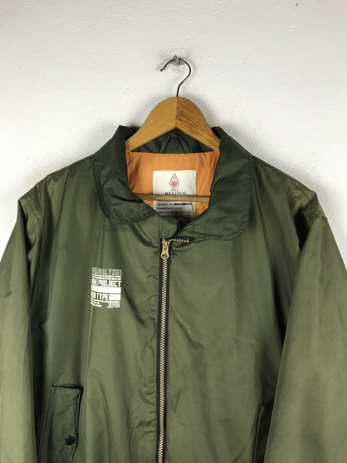 Japanese Brand Vintage Lipner All Weather Gear Utility Jacket - Green Size US L / EU 52-54 / 3 - 6 Thumbnail