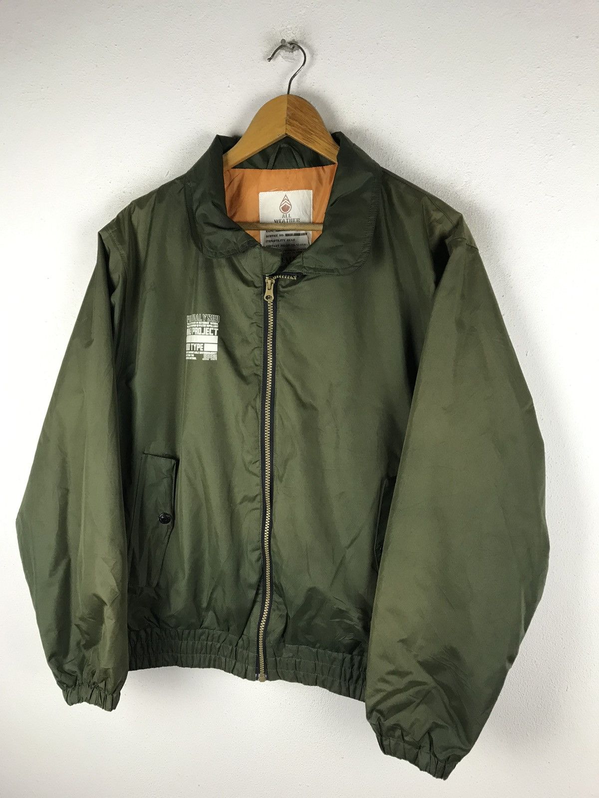 Japanese Brand Vintage Lipner All Weather Gear Utility Jacket - Green Size US L / EU 52-54 / 3 - 5 Thumbnail