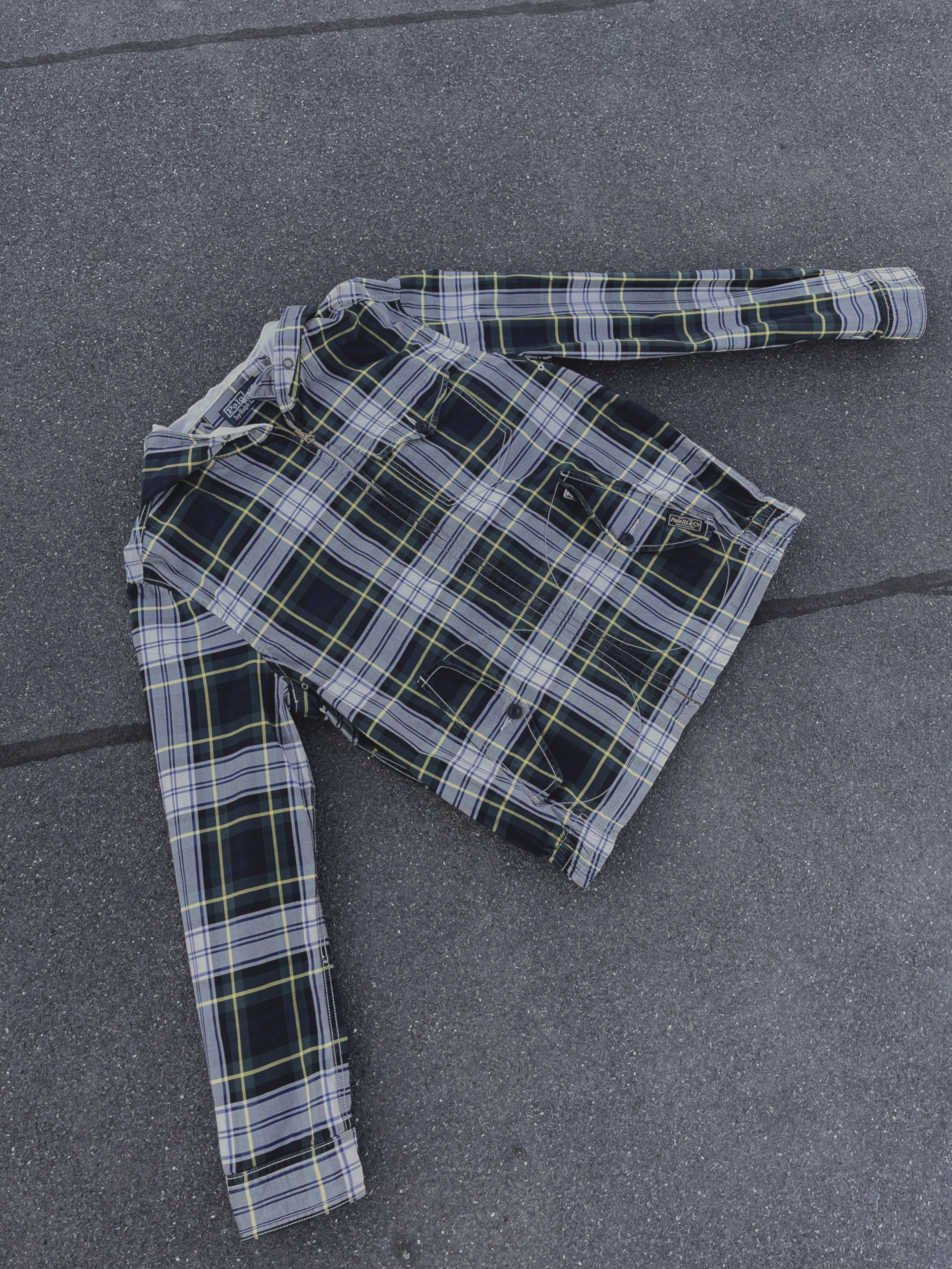 Polo Ralph Lauren Vintage Polo Ralph Lauren Green Tartan Checked Hooded Jacket Size US M / EU 48-50 / 2 - 3 Thumbnail
