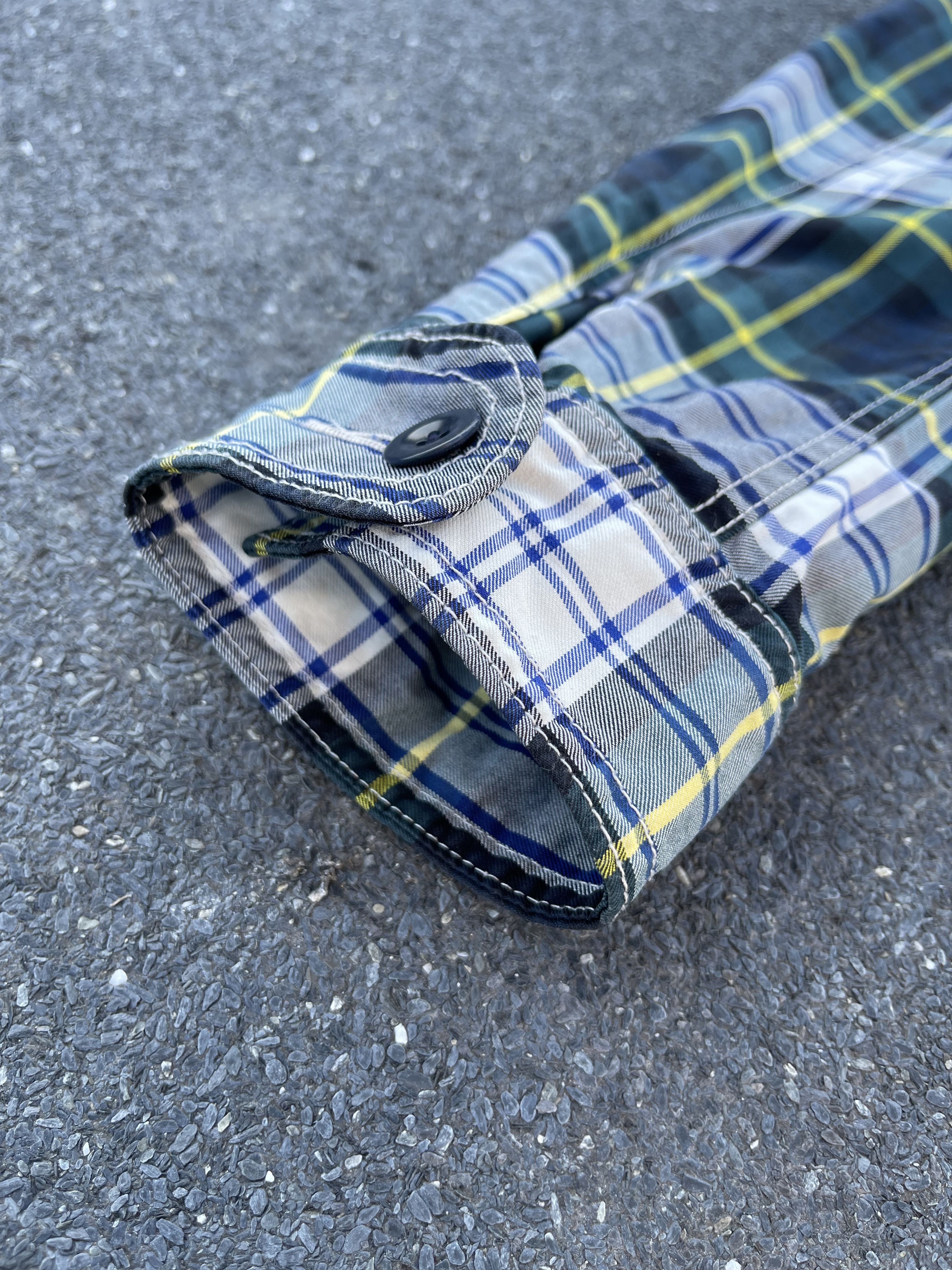 Polo Ralph Lauren Vintage Polo Ralph Lauren Green Tartan Checked Hooded Jacket Size US M / EU 48-50 / 2 - 8 Thumbnail