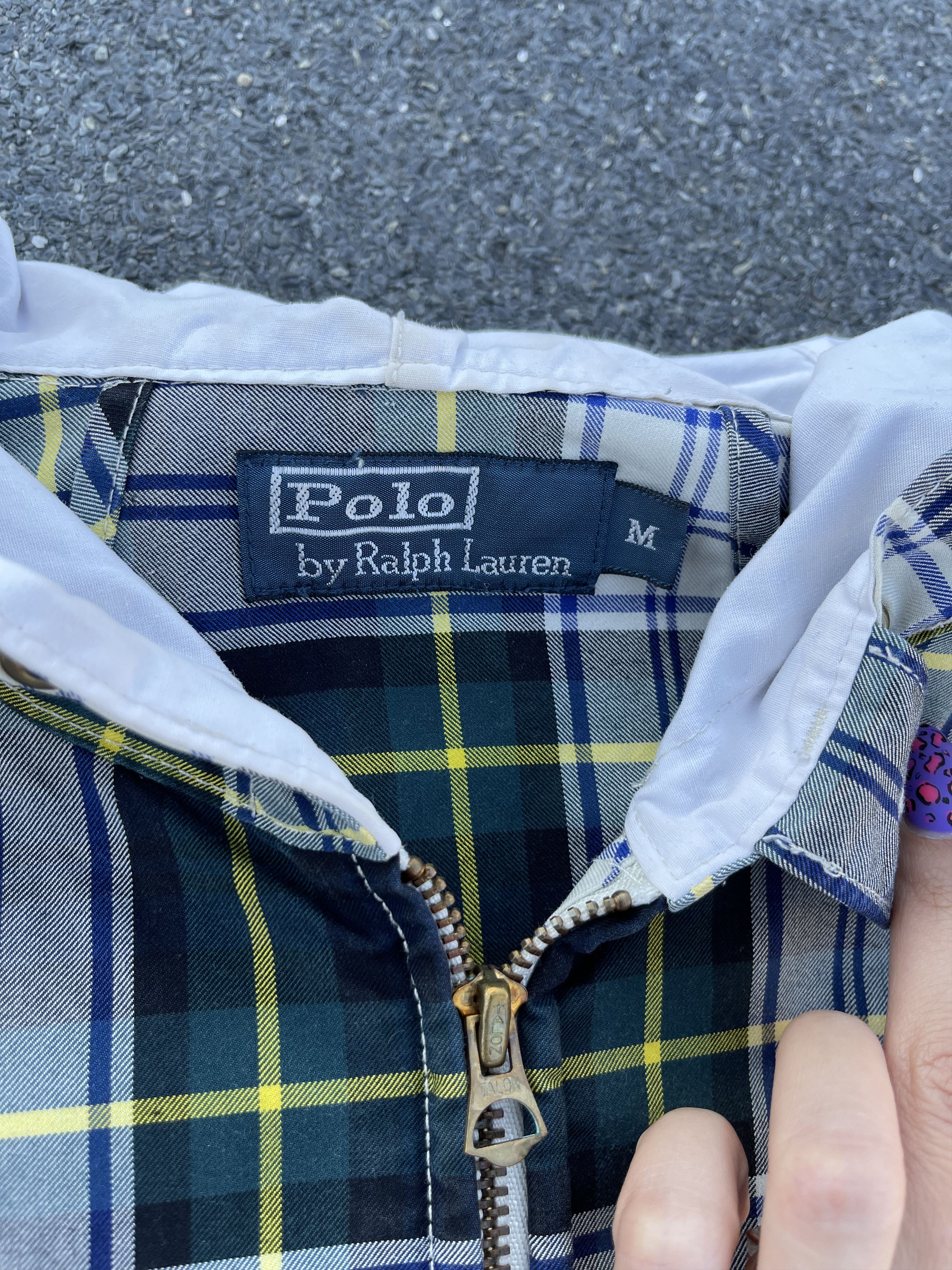 Polo Ralph Lauren Vintage Polo Ralph Lauren Green Tartan Checked Hooded Jacket Size US M / EU 48-50 / 2 - 5 Thumbnail