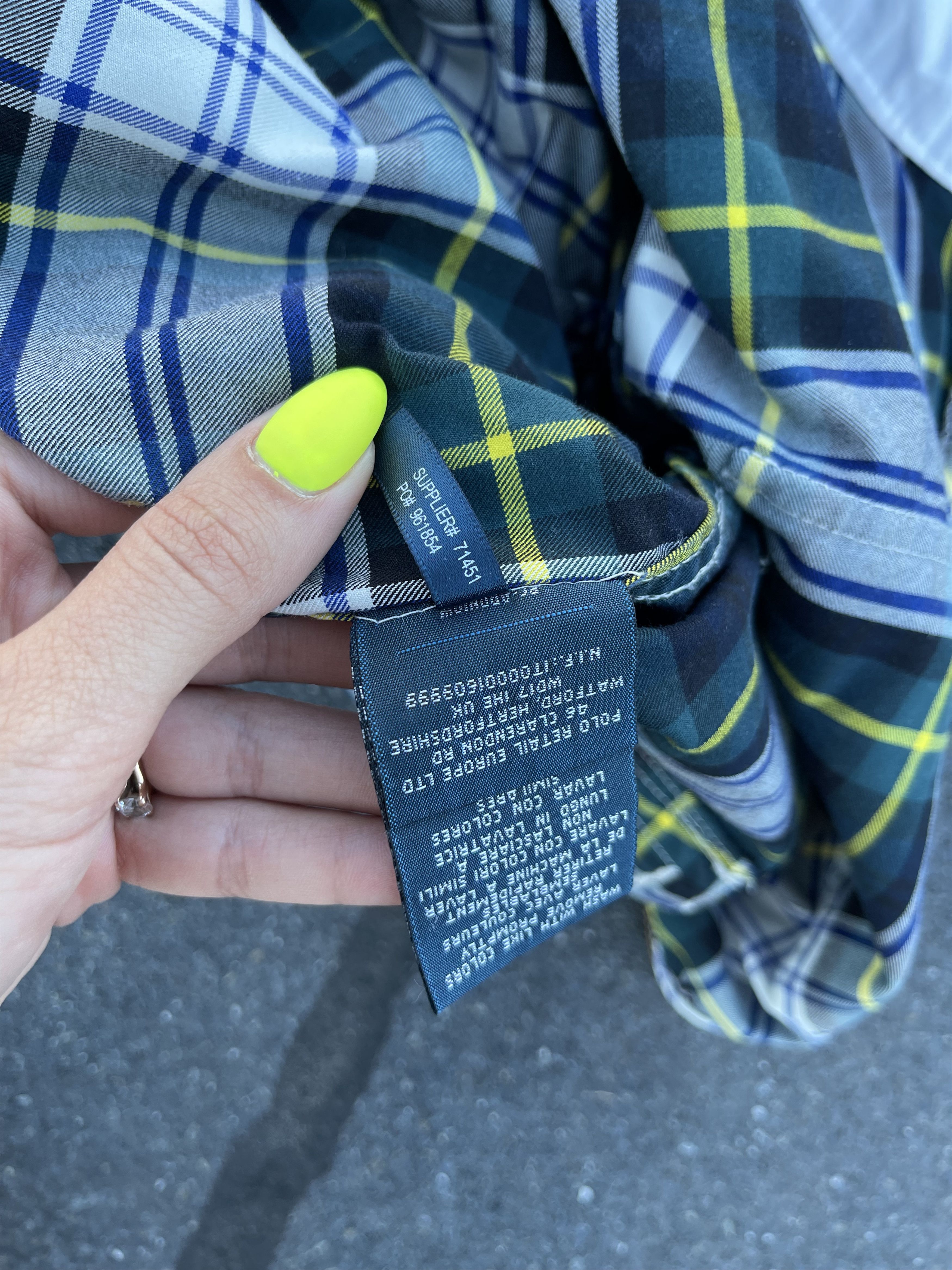 Polo Ralph Lauren Vintage Polo Ralph Lauren Green Tartan Checked Hooded Jacket Size US M / EU 48-50 / 2 - 10 Thumbnail