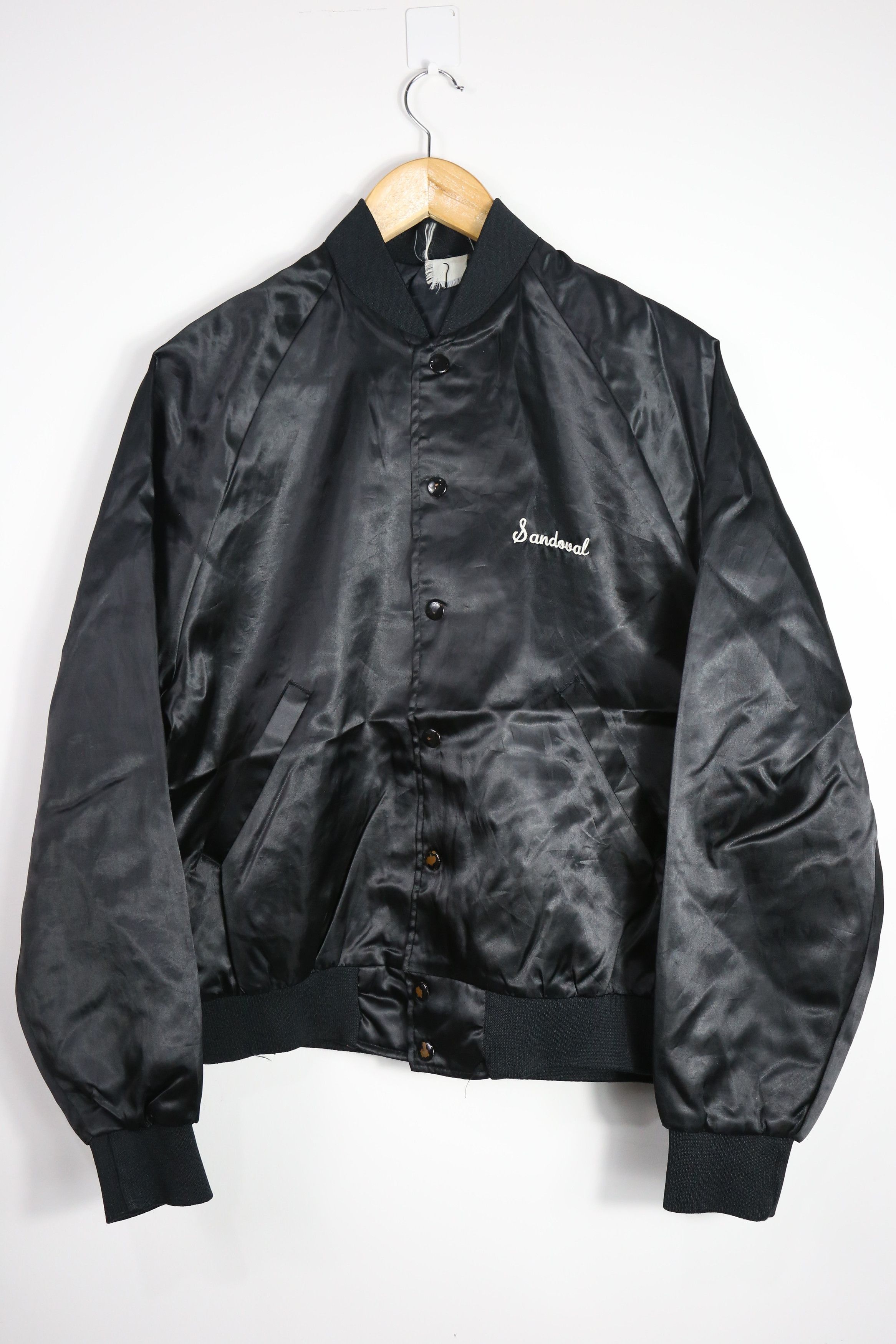 Vintage SW184 Vintage BMG Music bomber jacket Size US L / EU 52-54 / 3 - 3 Thumbnail