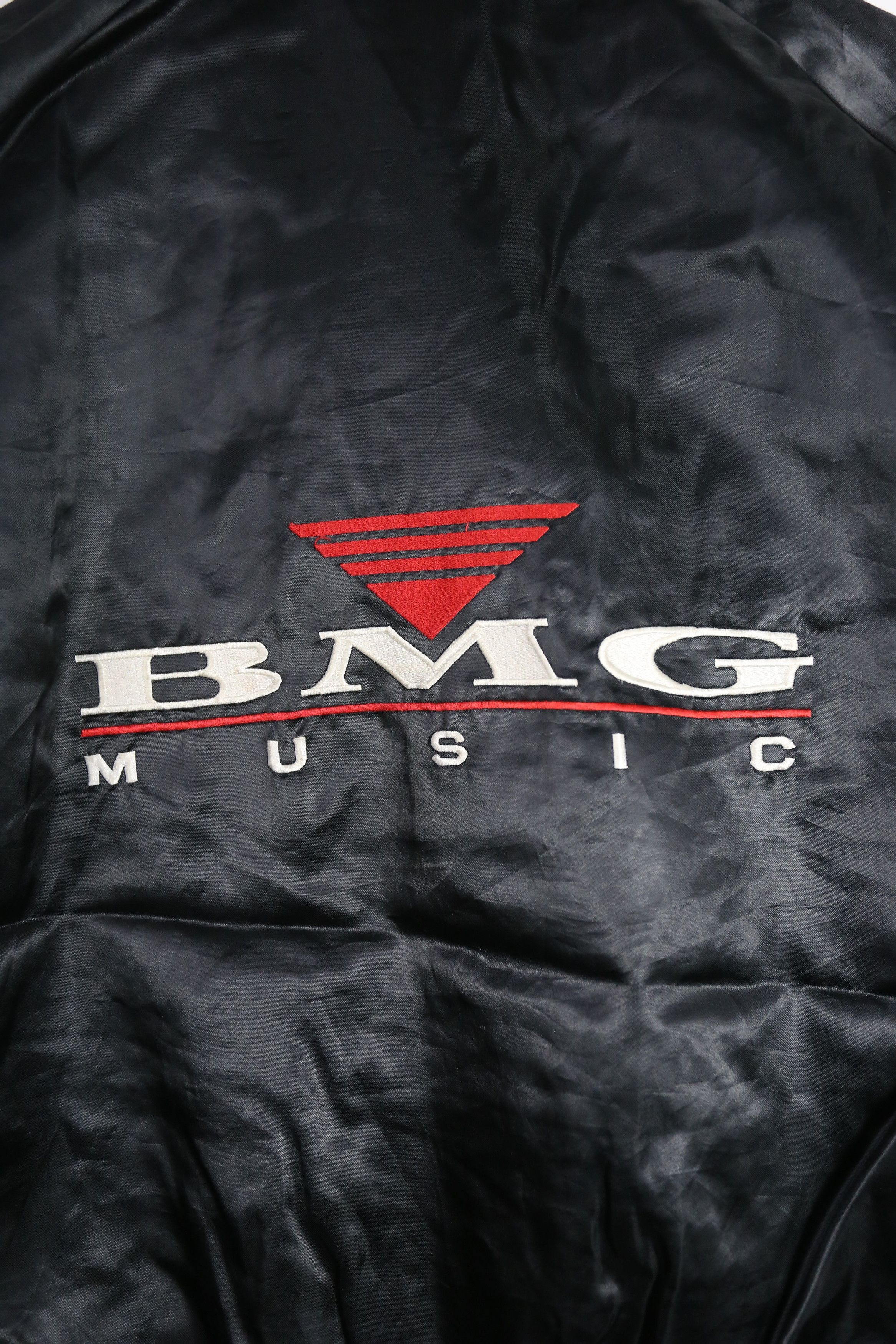 Vintage SW184 Vintage BMG Music bomber jacket Size US L / EU 52-54 / 3 - 2 Thumbnail