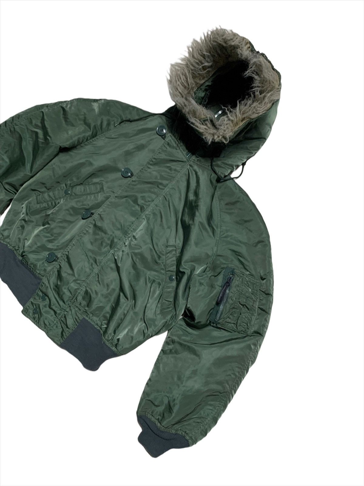 Alpha Industries VINTAGE ALPHA INDUSTRIES N-2B FLIGHT JACKET Size US L / EU 52-54 / 3 - 3 Thumbnail