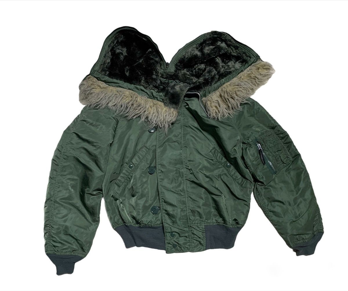 VINTAGE ALPHA INDUSTRIES N-2B FLIGHT JACKET