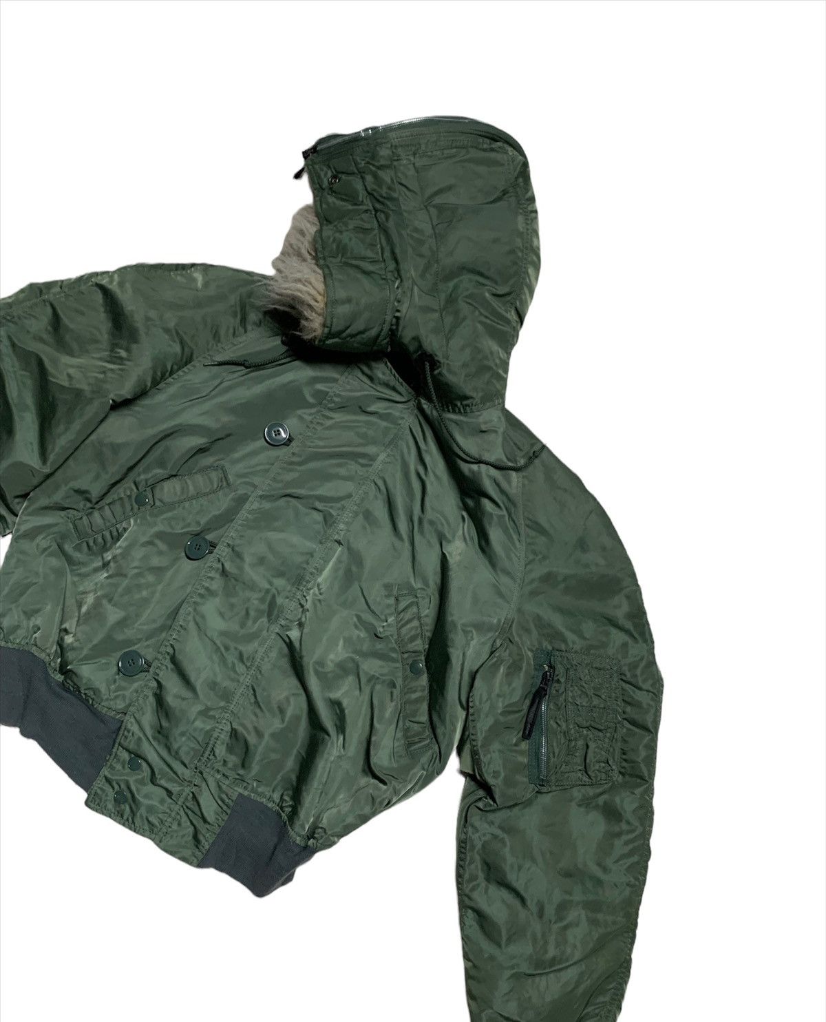 Alpha Industries VINTAGE ALPHA INDUSTRIES N-2B FLIGHT JACKET Size US L / EU 52-54 / 3 - 4 Thumbnail
