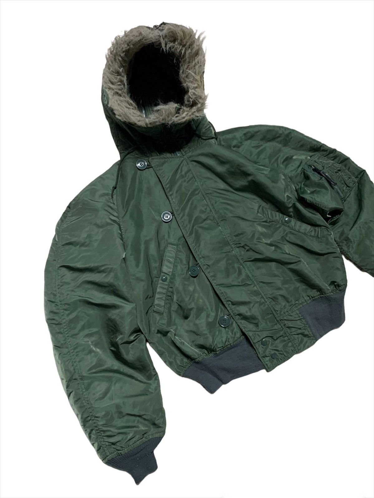 Alpha Industries VINTAGE ALPHA INDUSTRIES N-2B FLIGHT JACKET Size US L / EU 52-54 / 3 - 2 Thumbnail