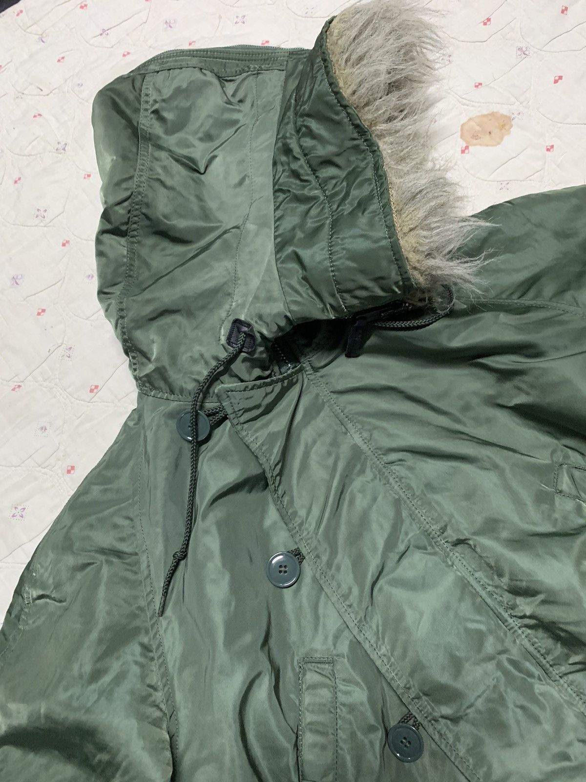 Alpha Industries VINTAGE ALPHA INDUSTRIES N-2B FLIGHT JACKET Size US L / EU 52-54 / 3 - 14 Thumbnail