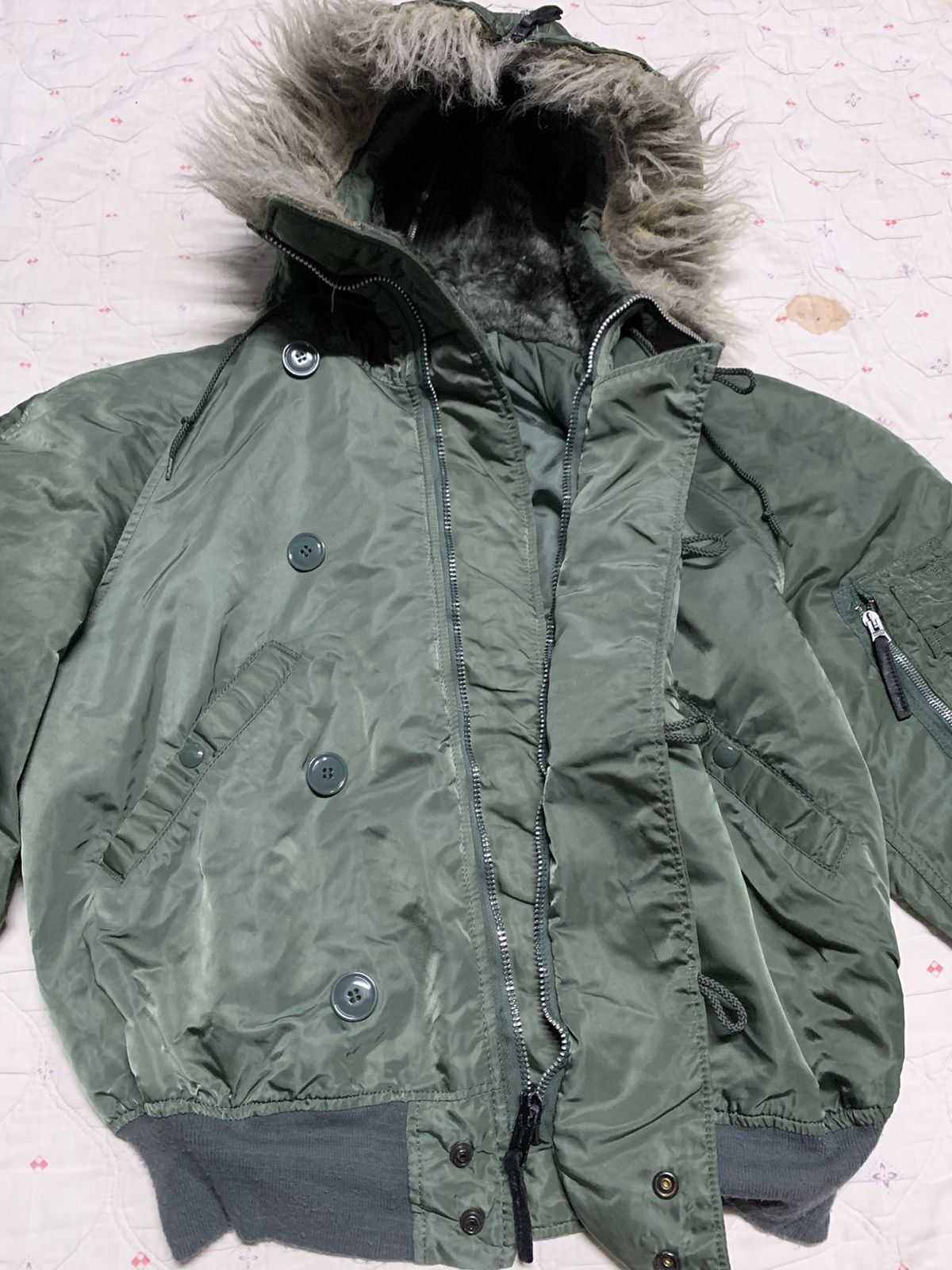 Alpha Industries VINTAGE ALPHA INDUSTRIES N-2B FLIGHT JACKET Size US L / EU 52-54 / 3 - 10 Thumbnail