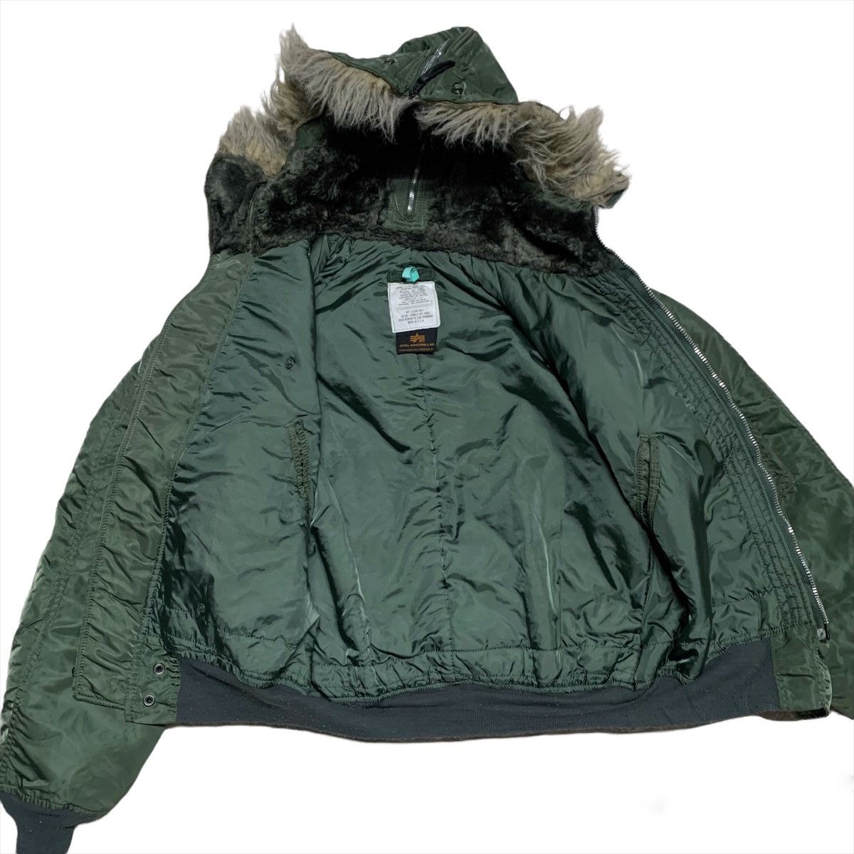 Alpha Industries VINTAGE ALPHA INDUSTRIES N-2B FLIGHT JACKET Size US L / EU 52-54 / 3 - 9 Thumbnail