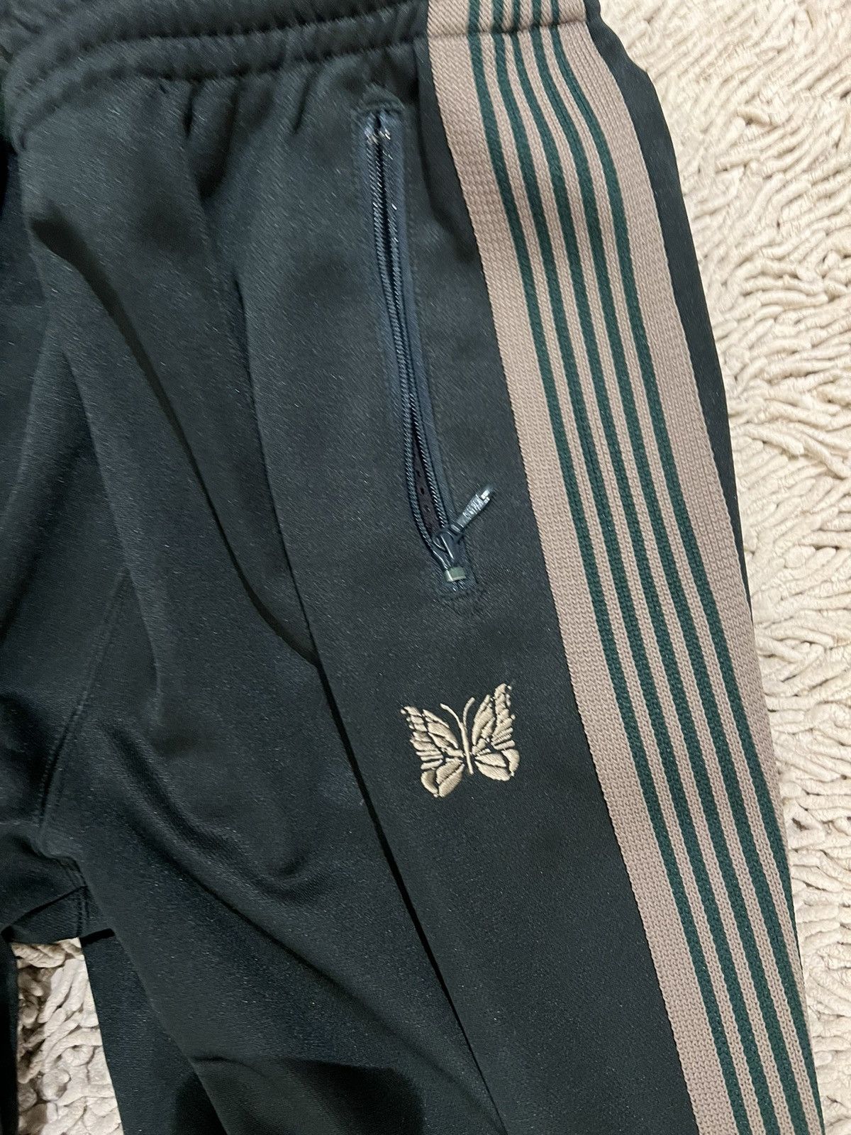 Needles Needles Japan Track Pants Forest Green Size US 36 / EU 52 - 2 Thumbnail