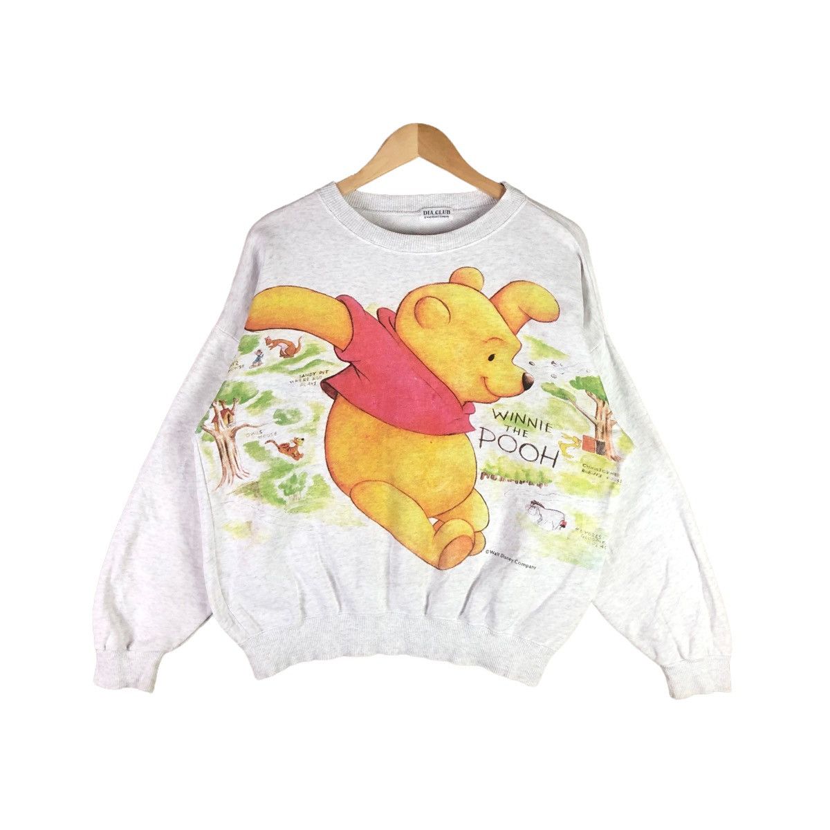Vintage Winnie The Pooh Walt Disney Company Sweatshirt