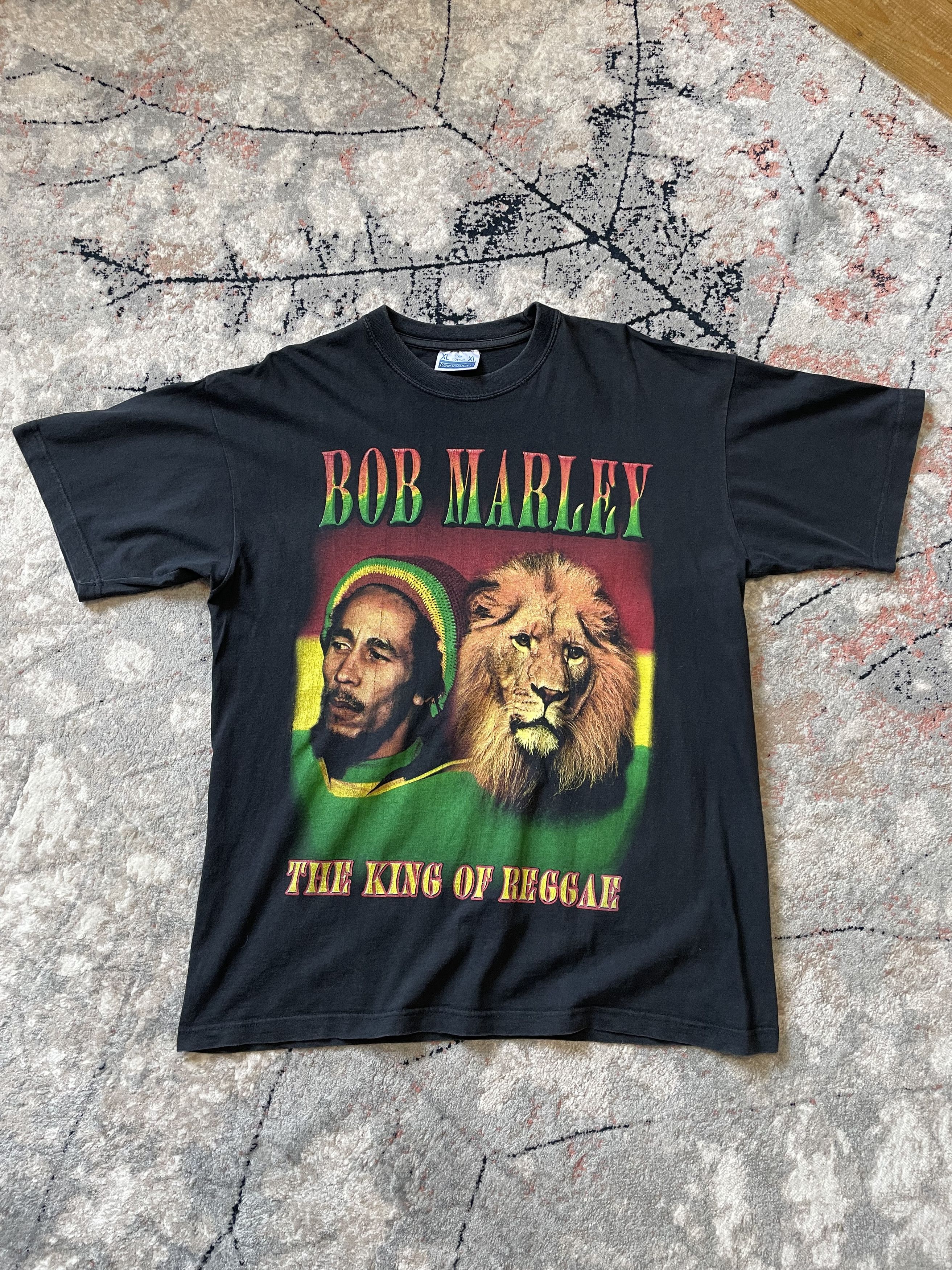 Bob Marley × Vintage Bob Marley The King Of Reggae Size US XL / EU 56 / 4 - 1 Thumbnail
