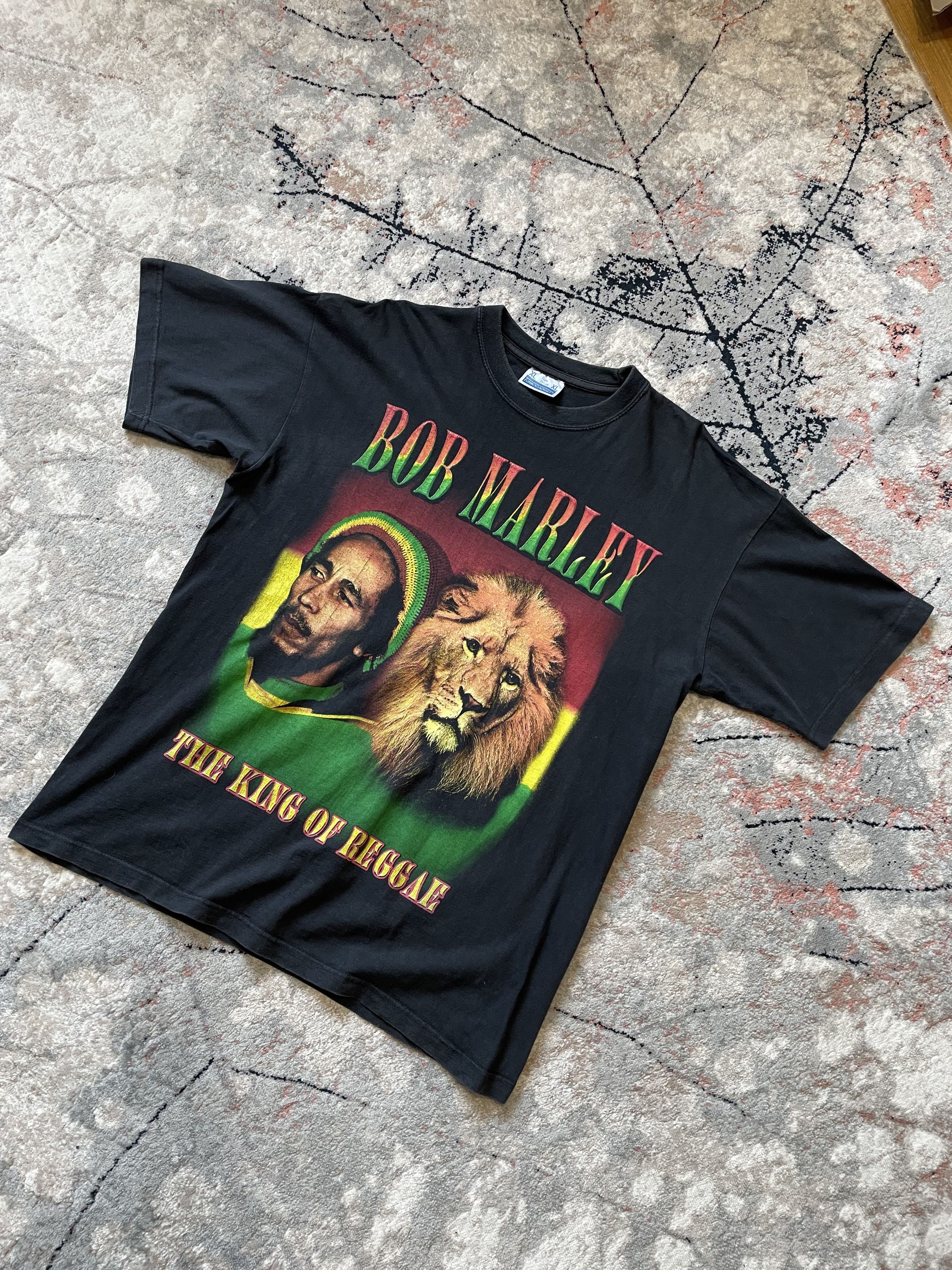 Bob Marley × Vintage Bob Marley The King Of Reggae Size US XL / EU 56 / 4 - 2 Thumbnail