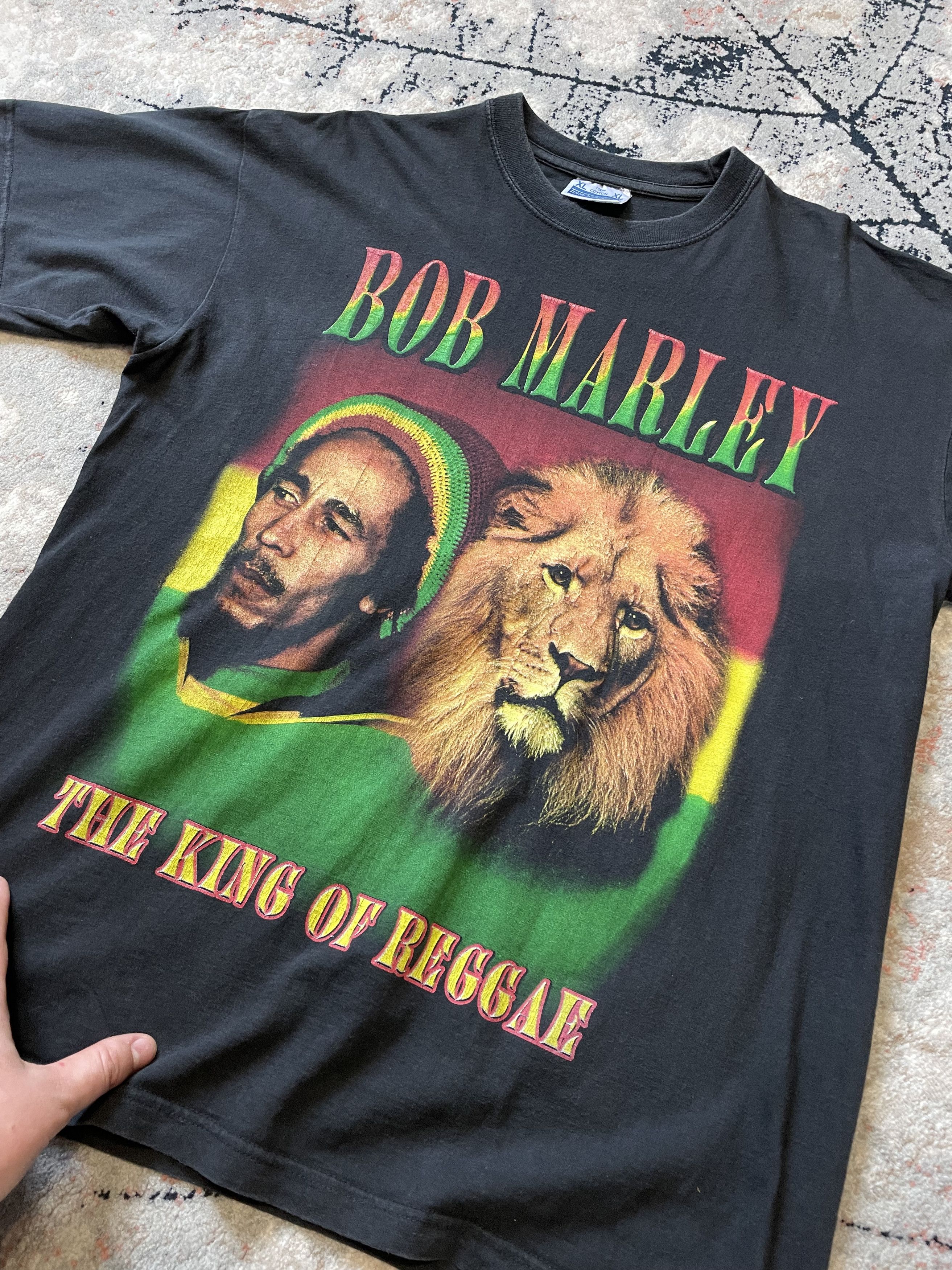 Bob Marley × Vintage Bob Marley The King Of Reggae Size US XL / EU 56 / 4 - 3 Thumbnail