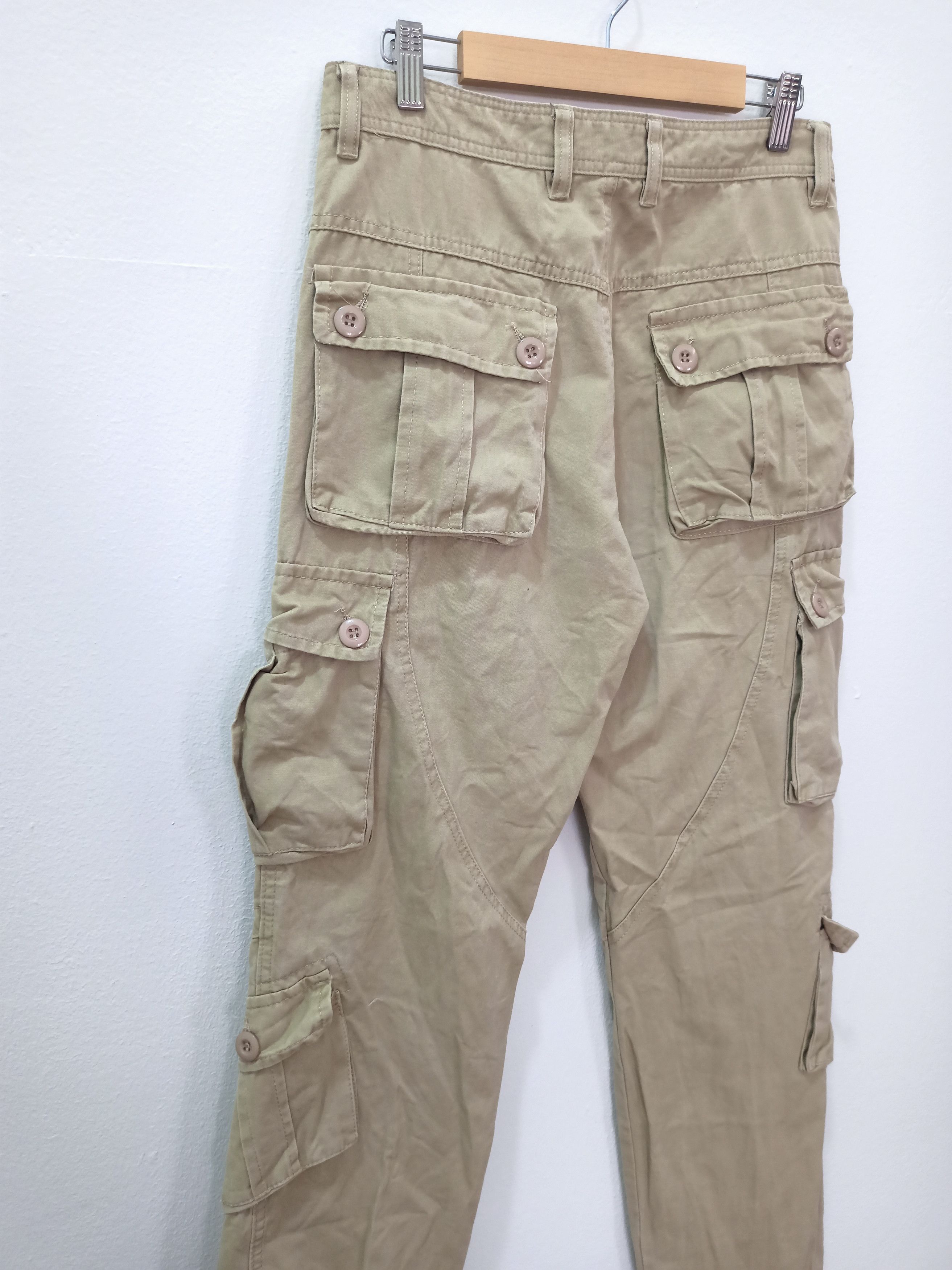 GOA Multi Pocket Tactical Cargo Pants Size US 30 / EU 46 - 6 Thumbnail