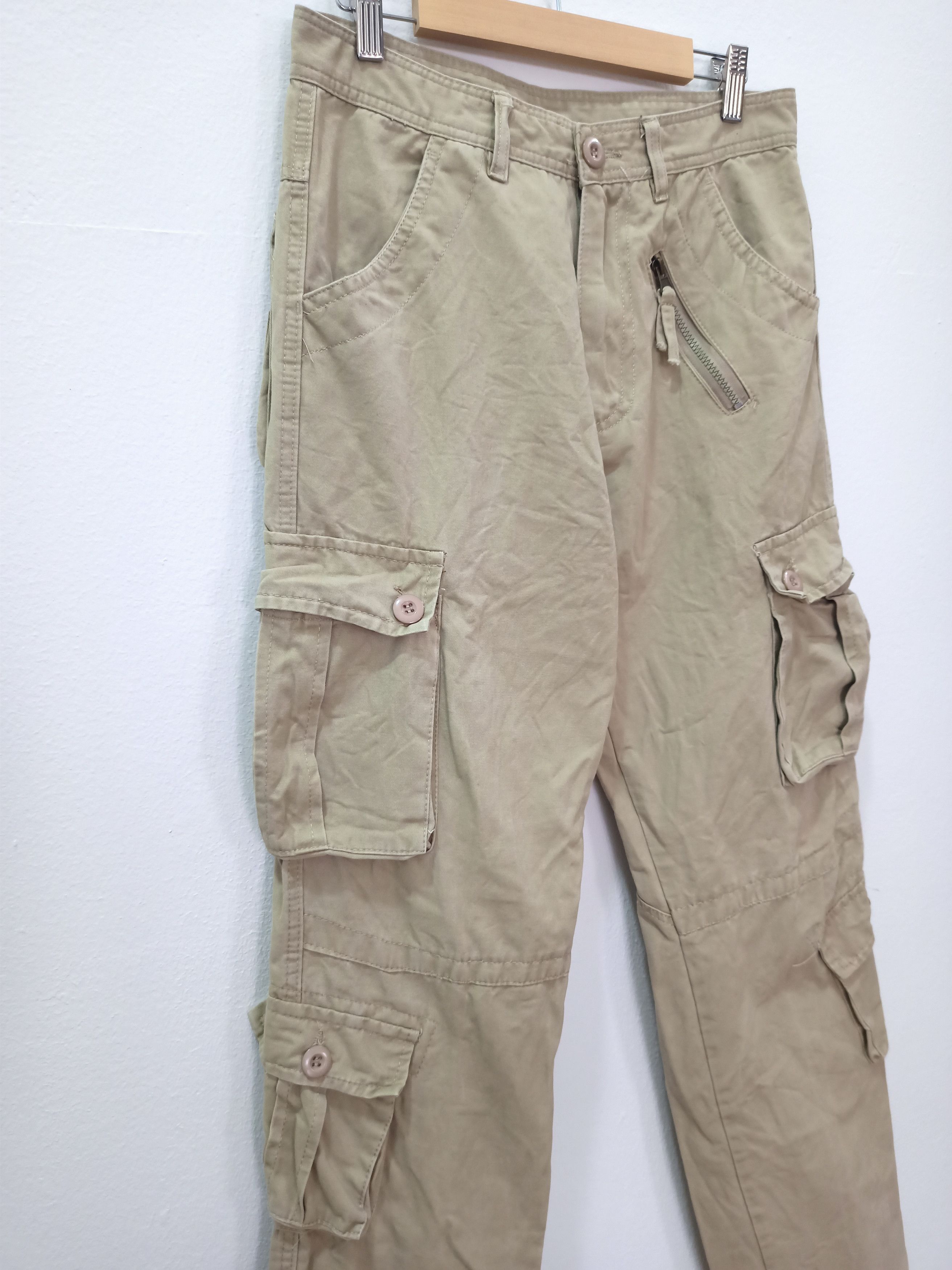 GOA Multi Pocket Tactical Cargo Pants Size US 30 / EU 46 - 19 Thumbnail