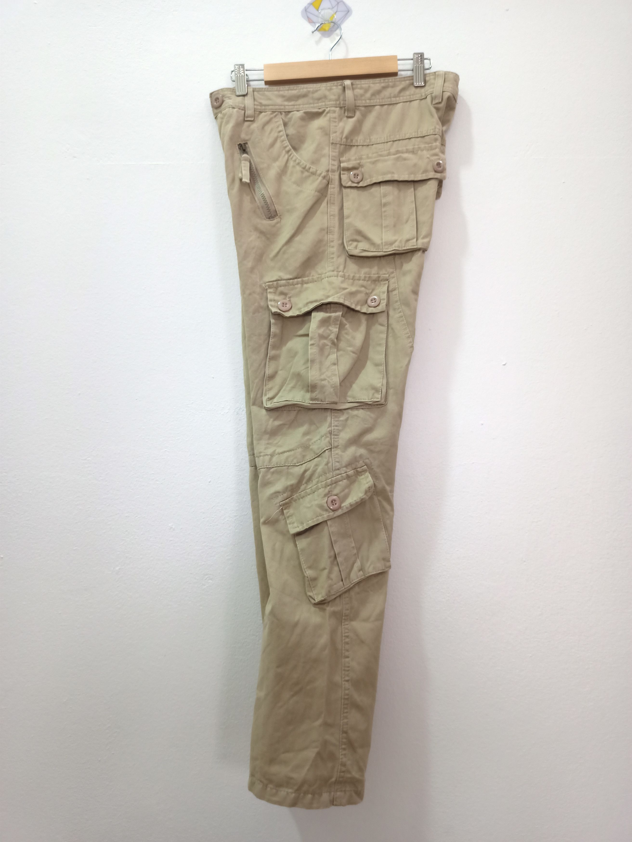 GOA Multi Pocket Tactical Cargo Pants Size US 30 / EU 46 - 4 Thumbnail