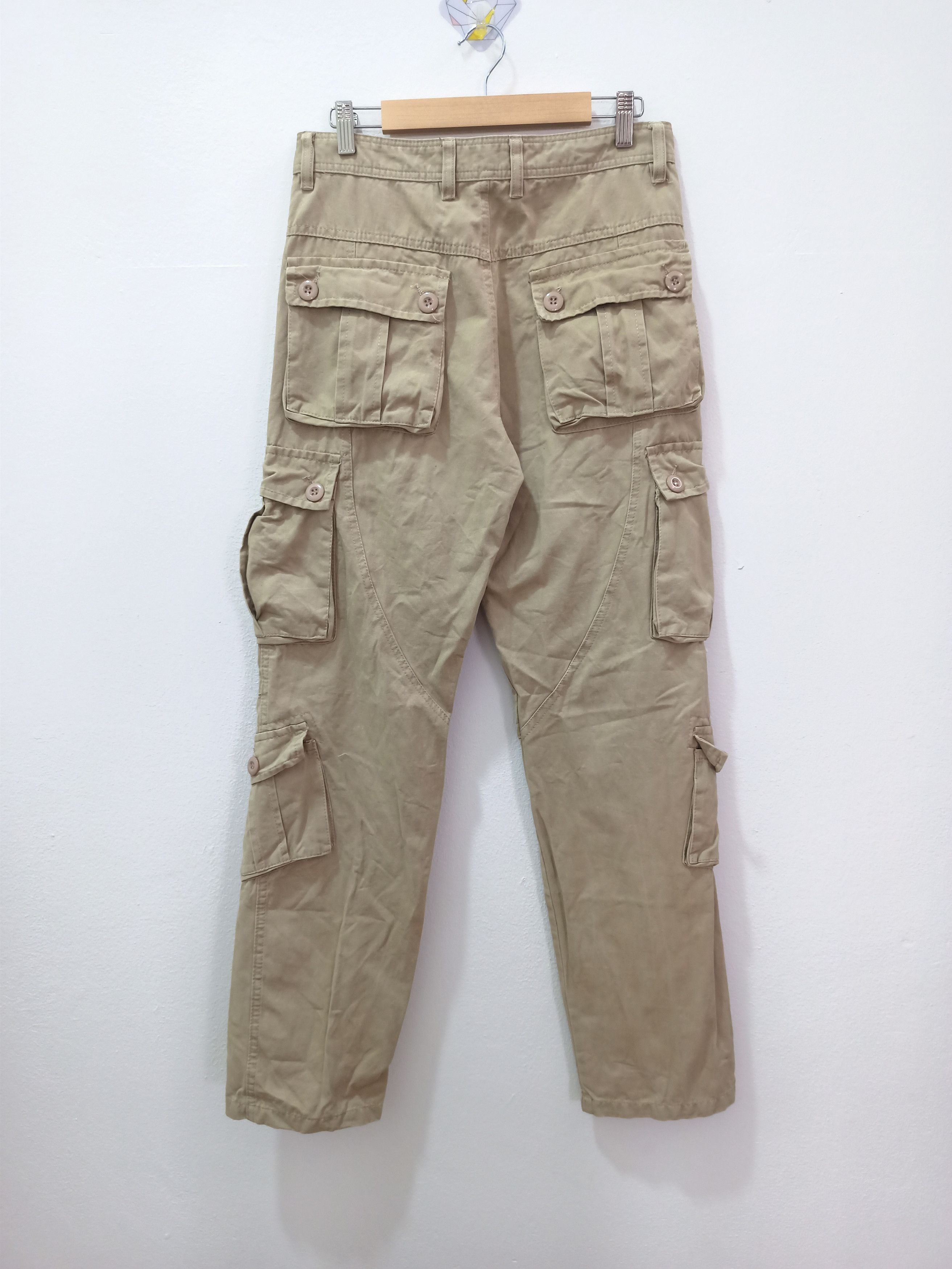 GOA Multi Pocket Tactical Cargo Pants Size US 30 / EU 46 - 8 Thumbnail