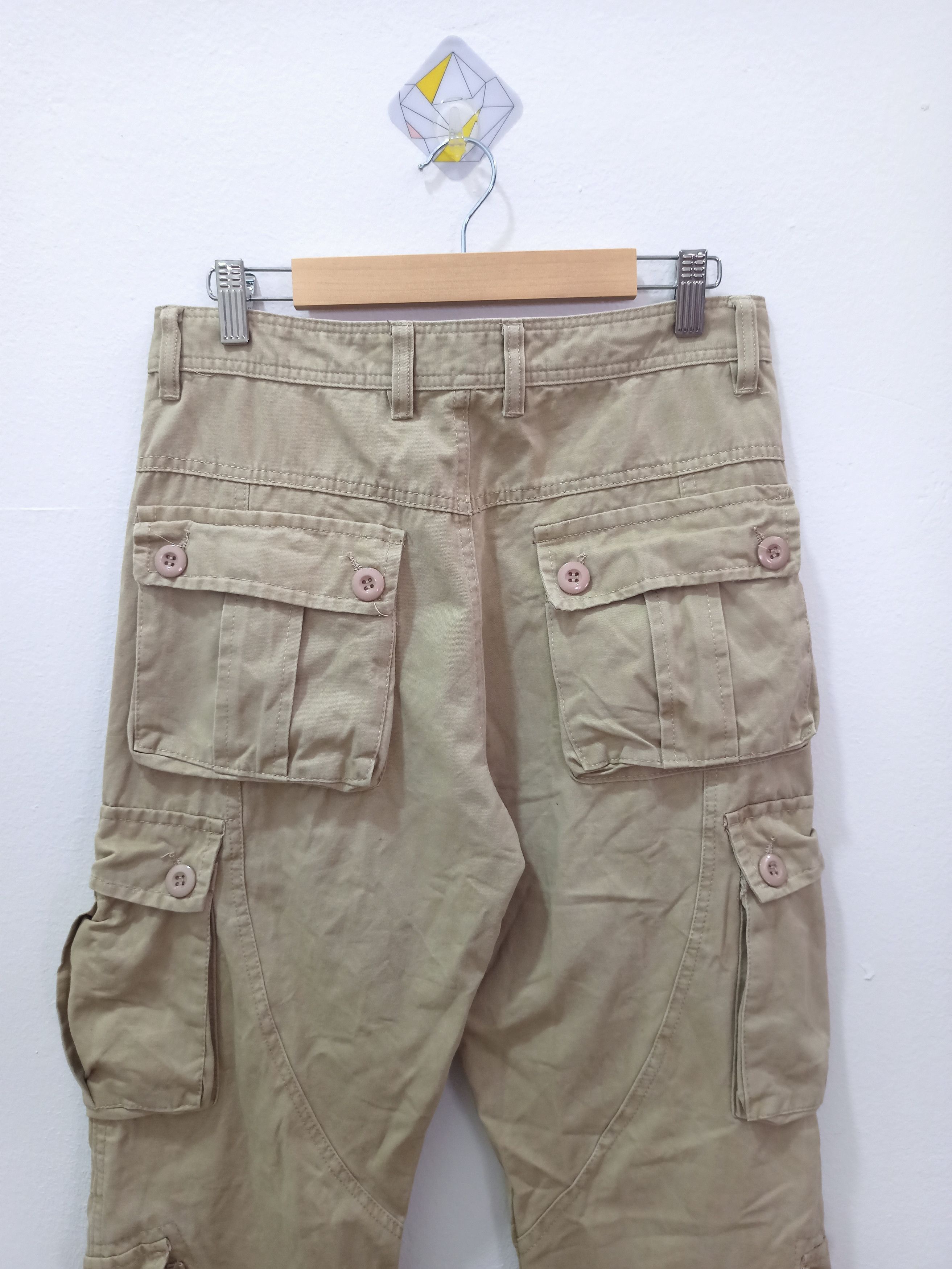 GOA Multi Pocket Tactical Cargo Pants Size US 30 / EU 46 - 5 Thumbnail