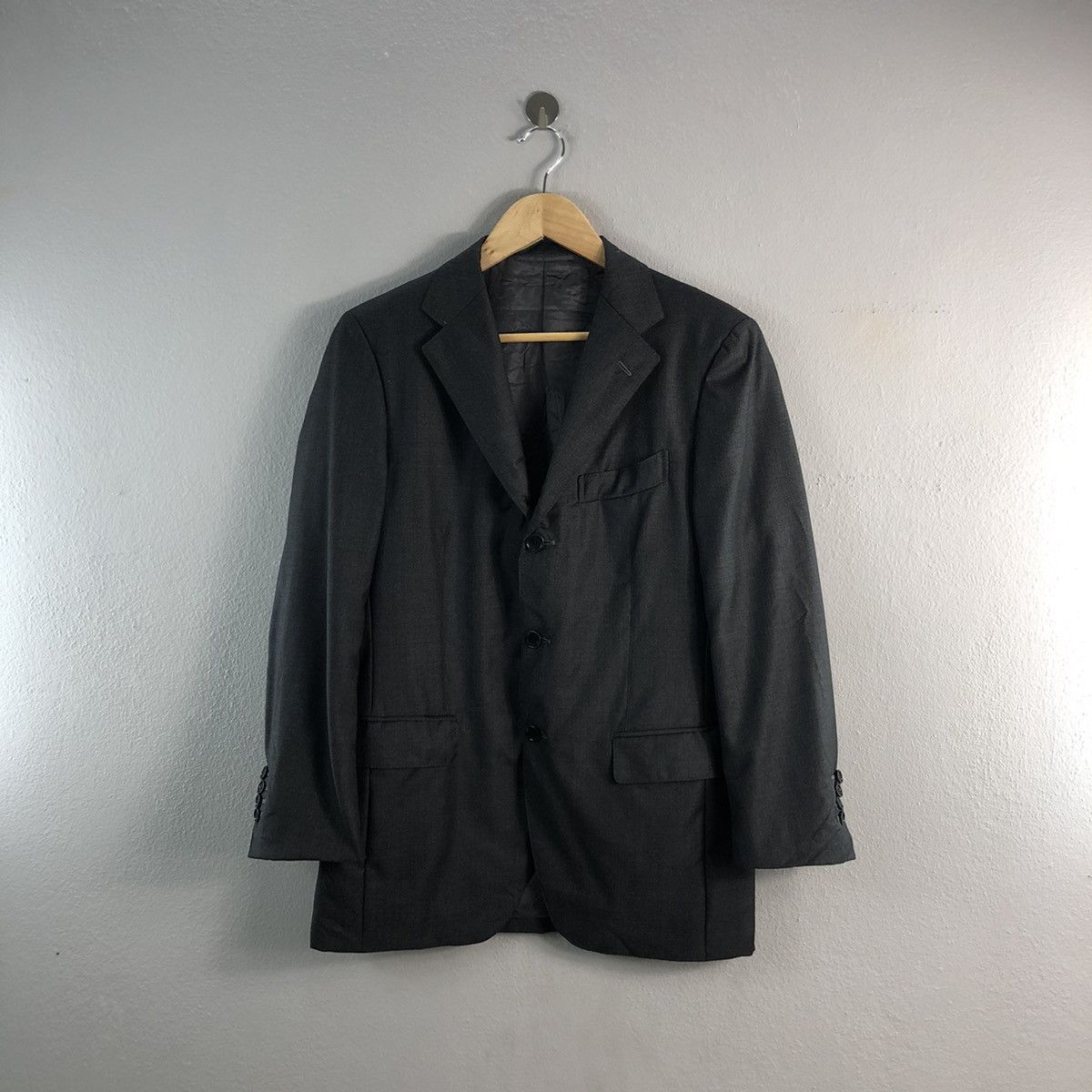 Beams F Japan Double Breast Wool Menswear Blazer Jacket
