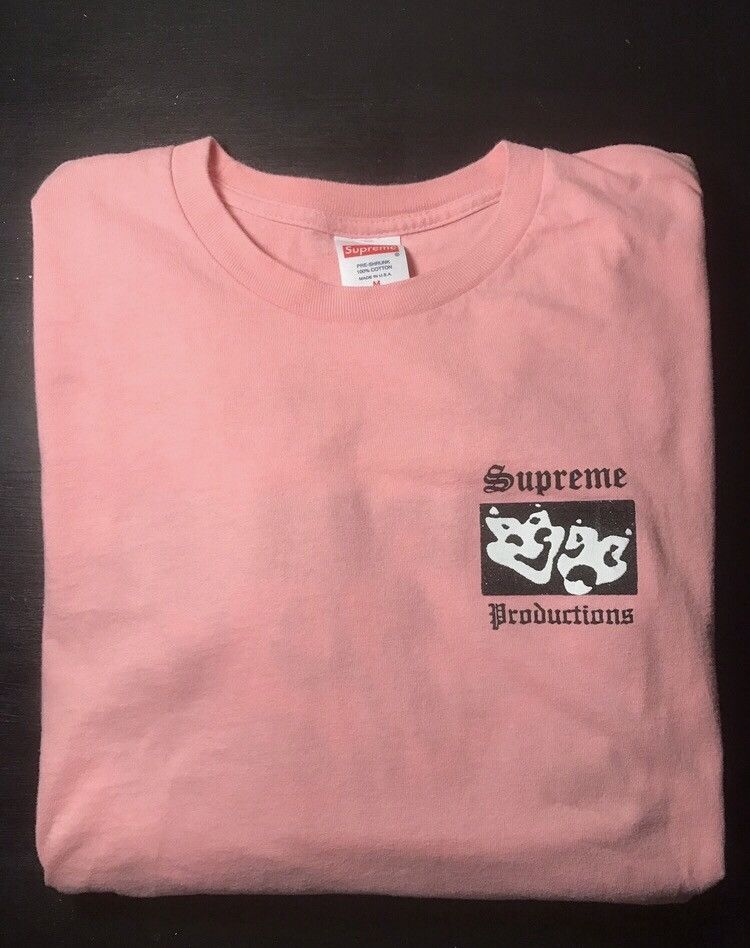 Supreme Supreme Productions Pink Shirt Long Sleeve | Grailed