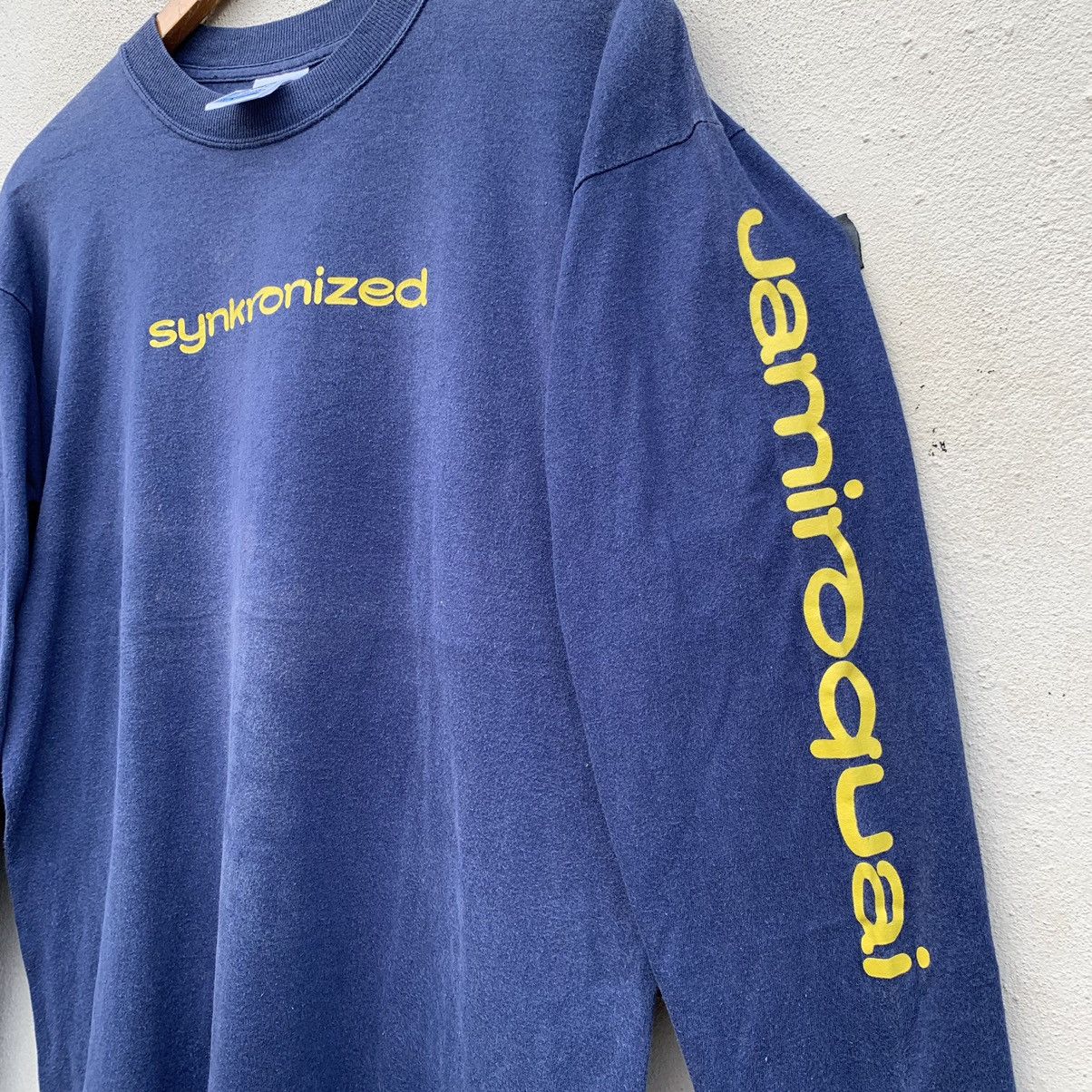 Band Tees × Vintage Vintage JAMIROQUAI SYNKRONIZED BAND Longsleeve T-shirt Size US M / EU 48-50 / 2 - 6 Thumbnail