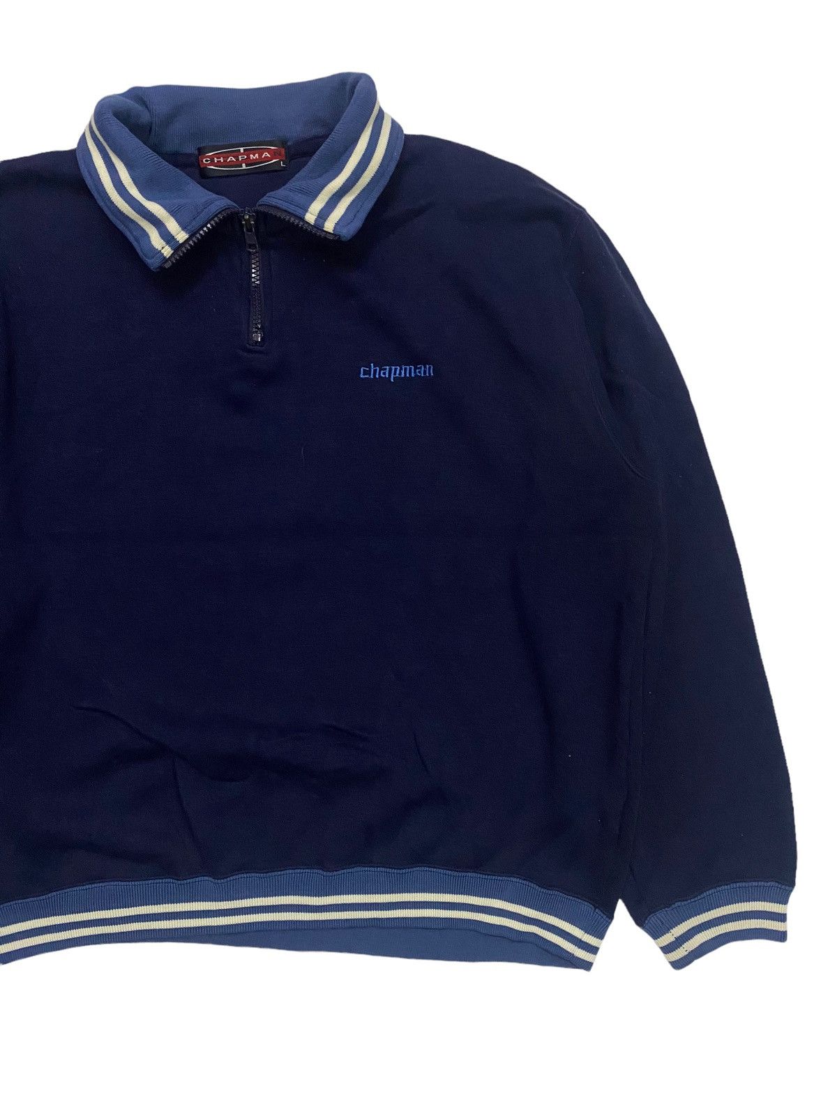 Japanese Brand × Vintage Vintage Chapman Collar Sweatshirt Size US L / EU 52-54 / 3 - 3 Thumbnail