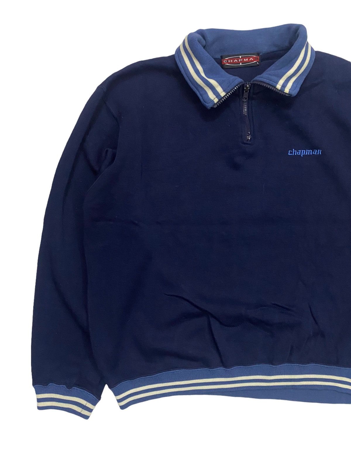 Japanese Brand × Vintage Vintage Chapman Collar Sweatshirt Size US L / EU 52-54 / 3 - 2 Thumbnail