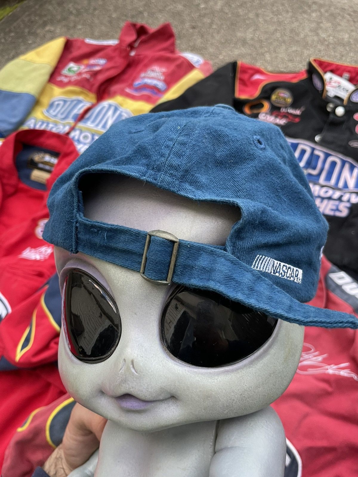 NASCAR 90s Vintage JEFF GORDON Dad Hat NASCAR racing cap sportswear Size ONE SIZE - 3 Thumbnail