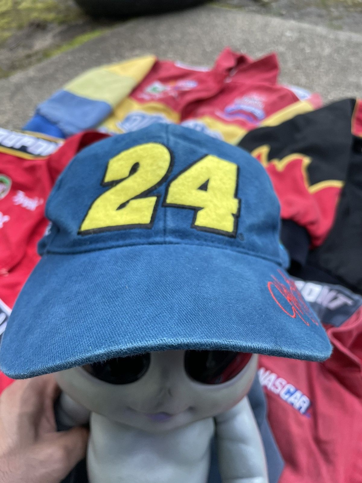 NASCAR 90s Vintage JEFF GORDON Dad Hat NASCAR racing cap sportswear Size ONE SIZE - 1 Thumbnail