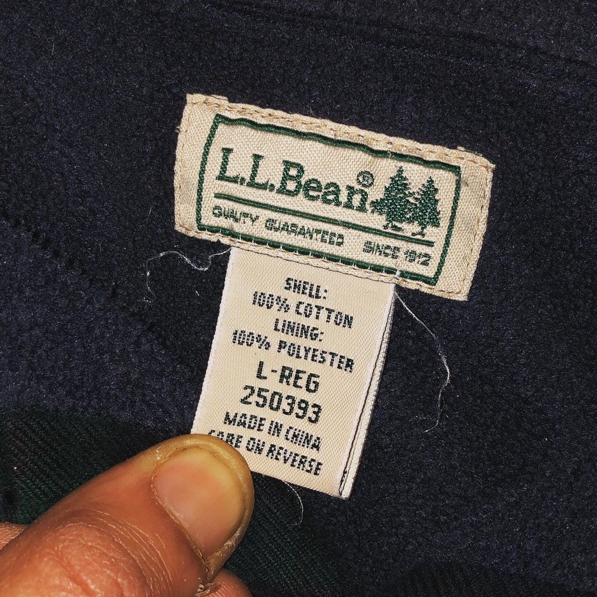 L.L. Bean Vintage L.L. Bean flannel button up pocket shirt outdoors Size US L / EU 52-54 / 3 - 4 Thumbnail