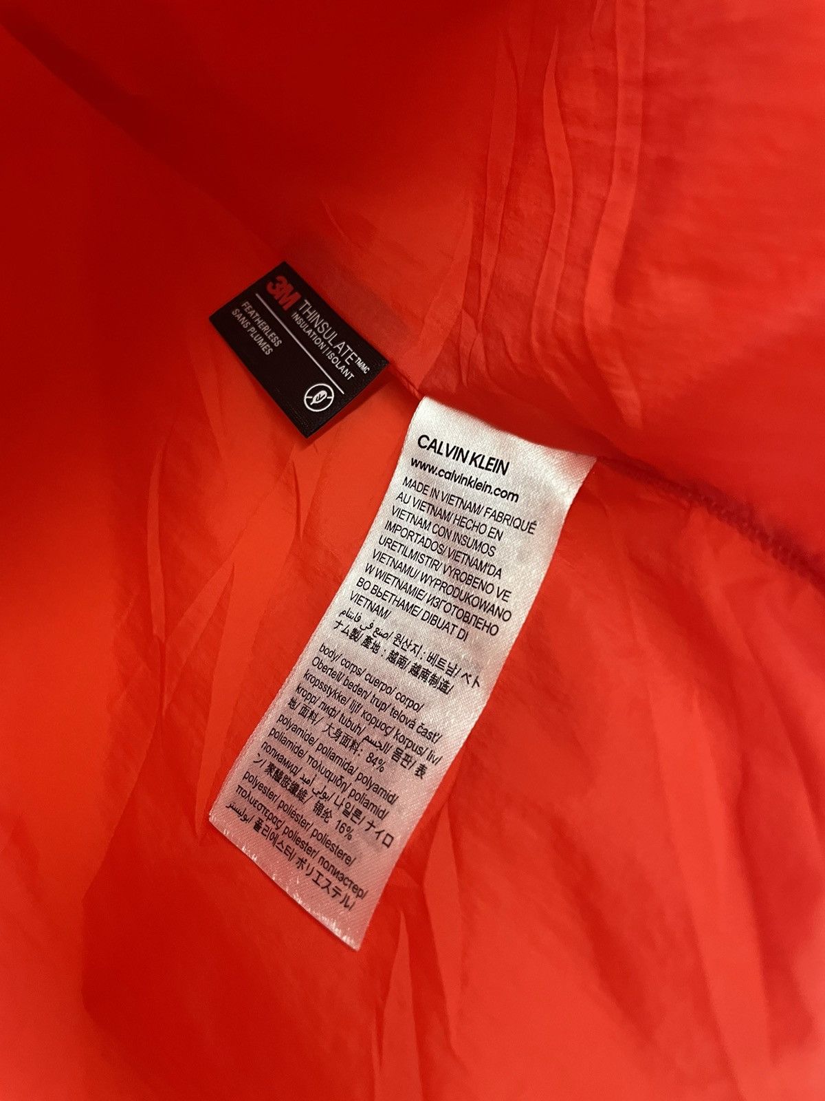 Calvin Klein SS17 CK Performance Padded Vest - Raf Simons Era Size US L / EU 52-54 / 3 - 6 Thumbnail