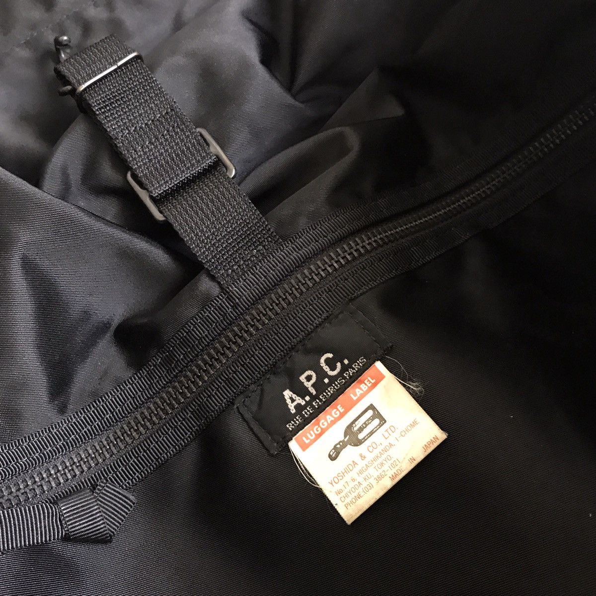A.P.C. × Japanese Brand × Porter Authentic Luggage Label Japan X A.P.C Paris Yoshida & Co Bag Size ONE SIZE - 2 Thumbnail