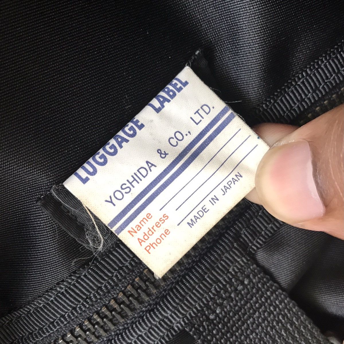 A.P.C. × Japanese Brand × Porter Authentic Luggage Label Japan X A.P.C Paris Yoshida & Co Bag Size ONE SIZE - 15 Thumbnail