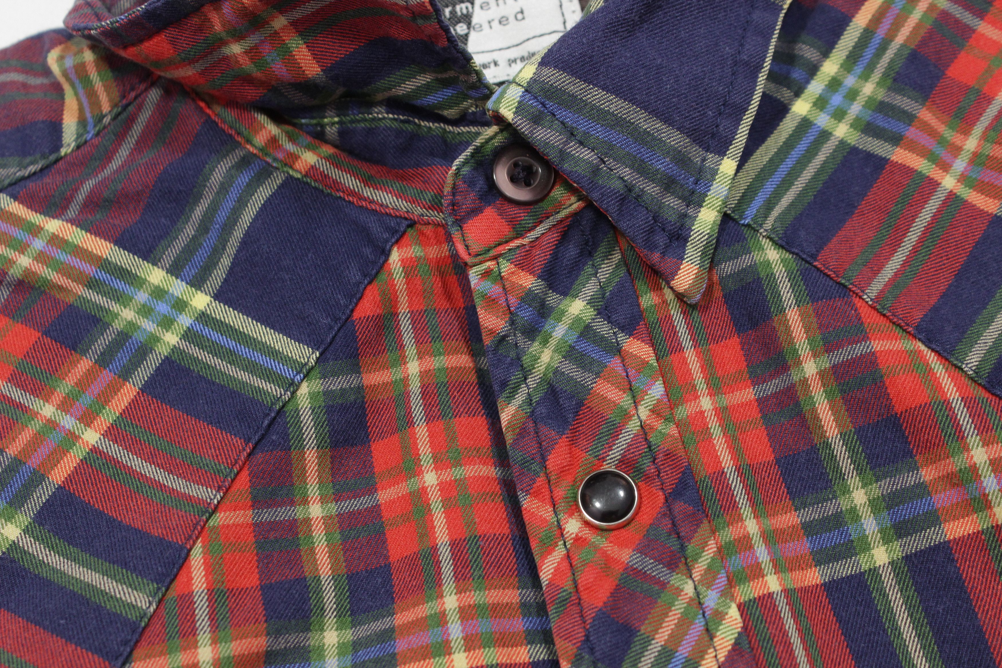 Engineered Garments Plaid Pockets Shirt Vintage Made in USA Size US S / EU 44-46 / 1 - 4 Thumbnail